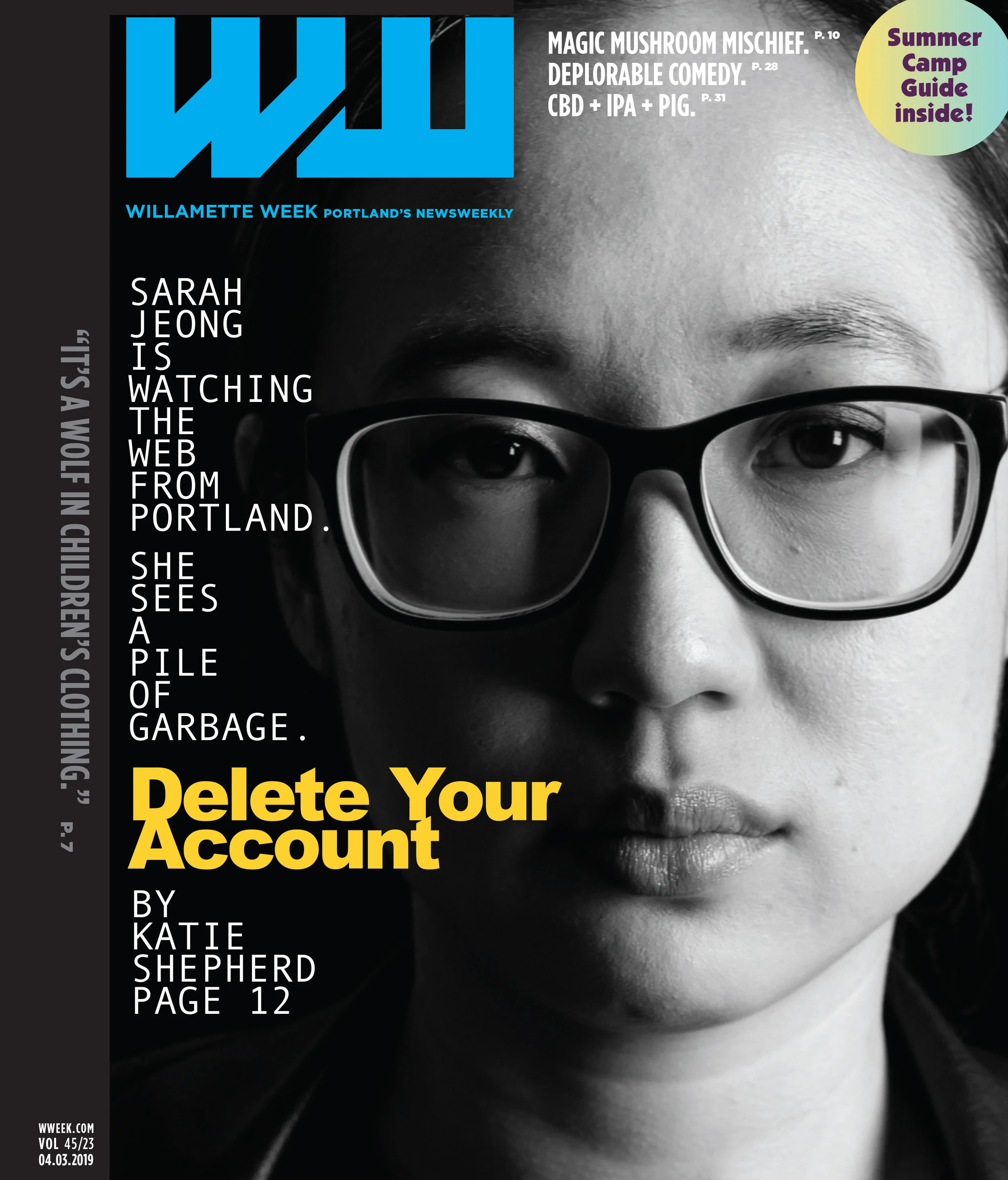 Cover Shot - Willamette Week Vol. 45/23