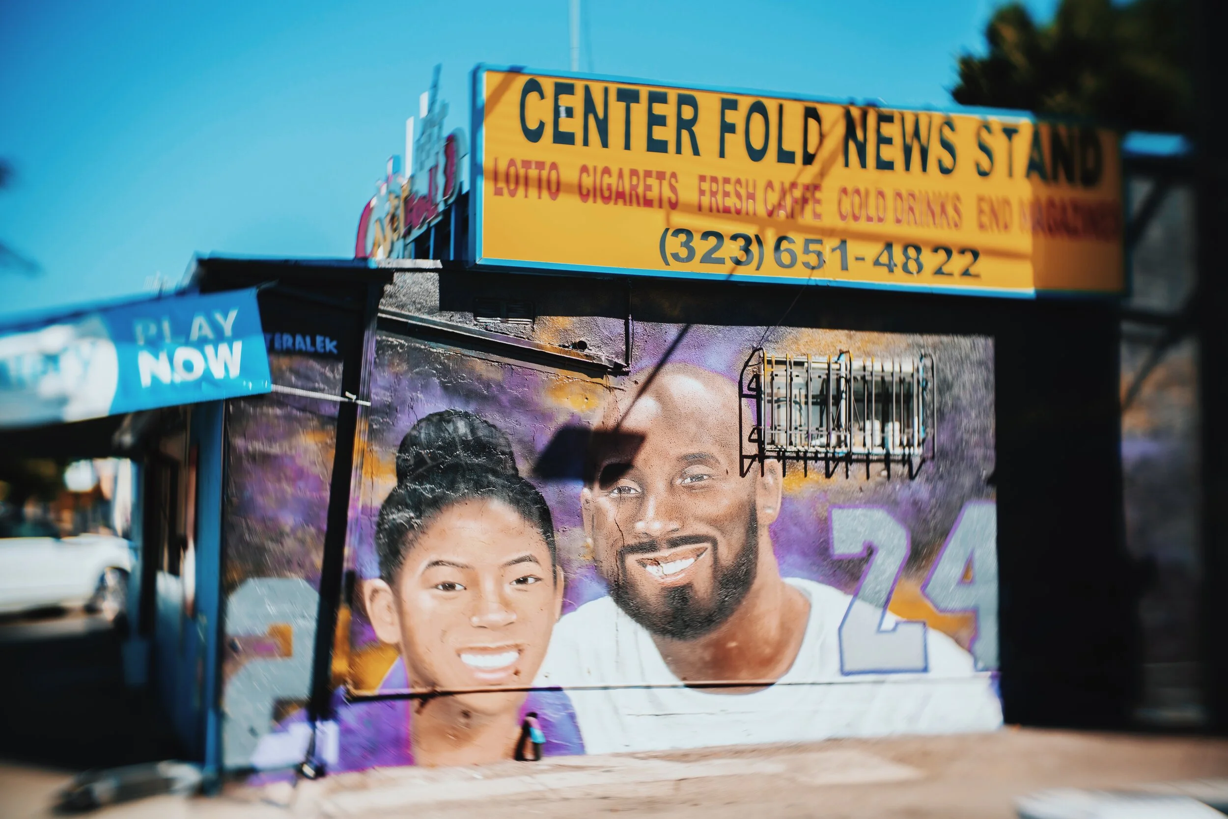 Kobe & Gigi Bodega Mural - Los Angeles
