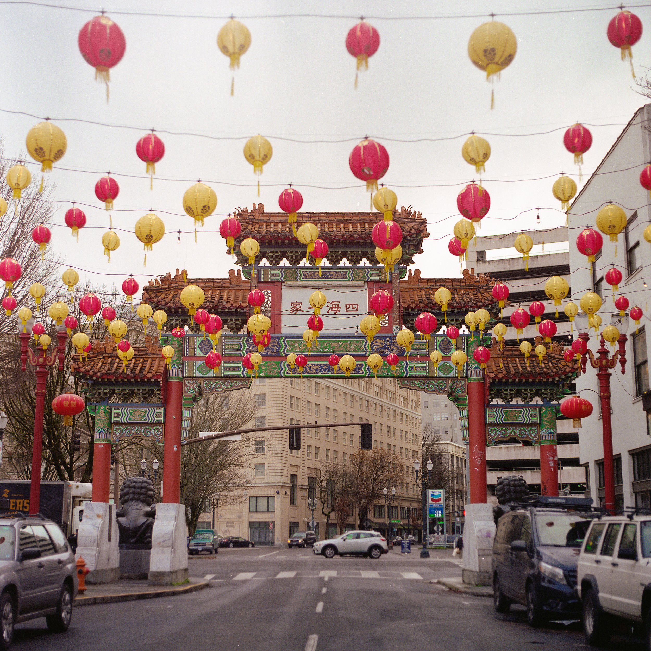 Chinatown Gates - Winter '22