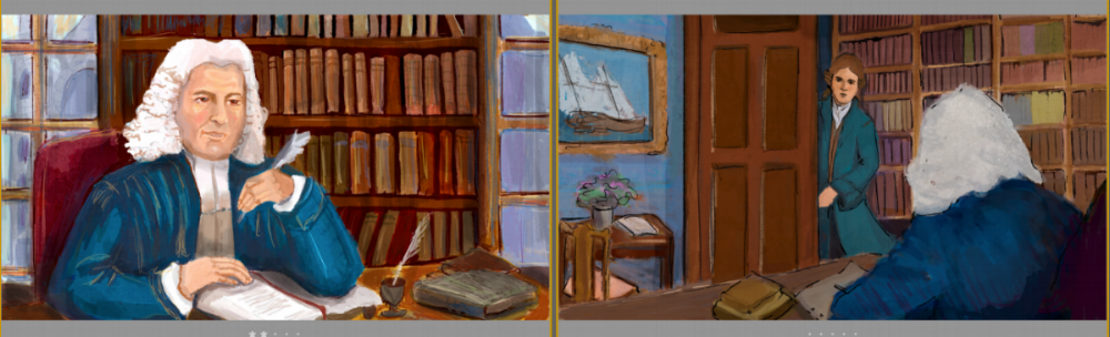 Story of Jonathan Swift and the Messenger