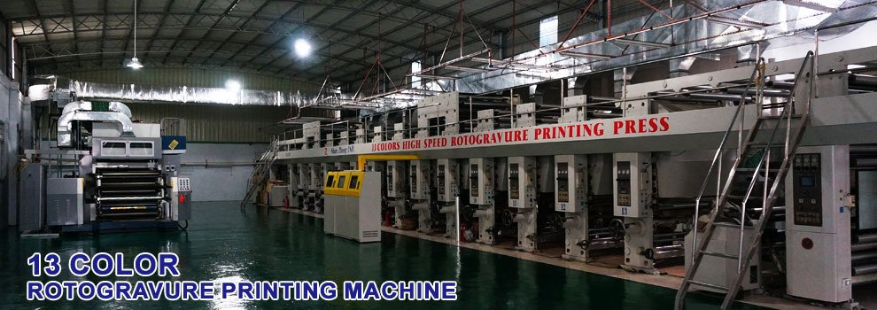 Rotogravure 13 color printing machine