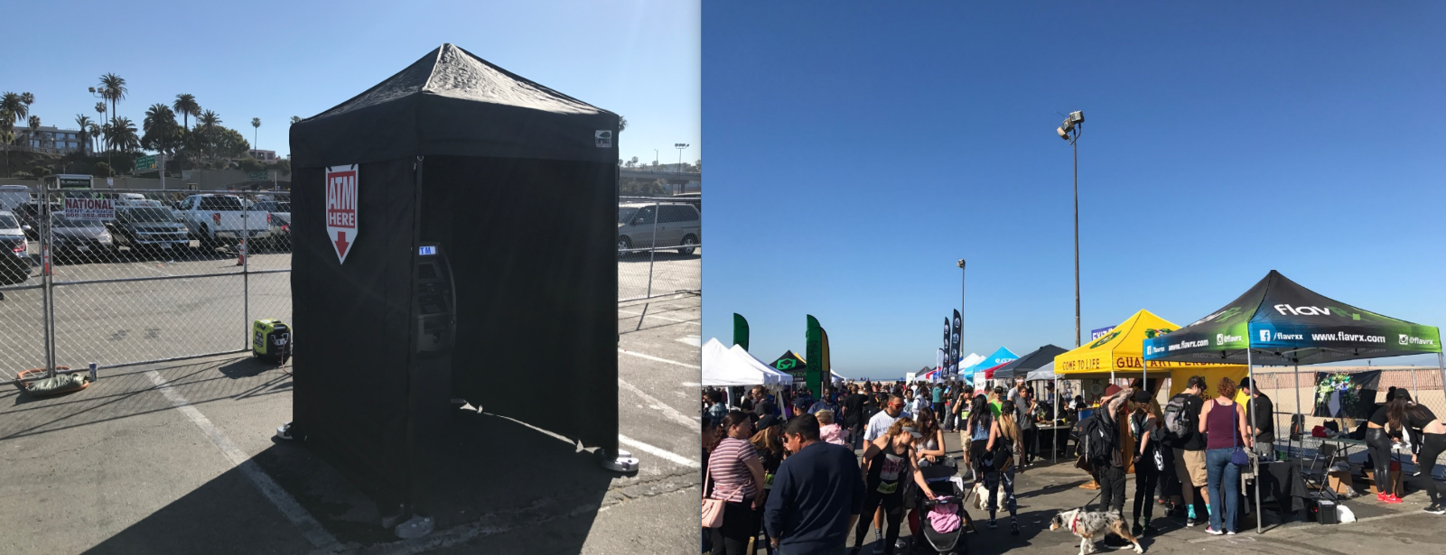 Generator Powered Mobile ATM Rental Company Los Angeles CA