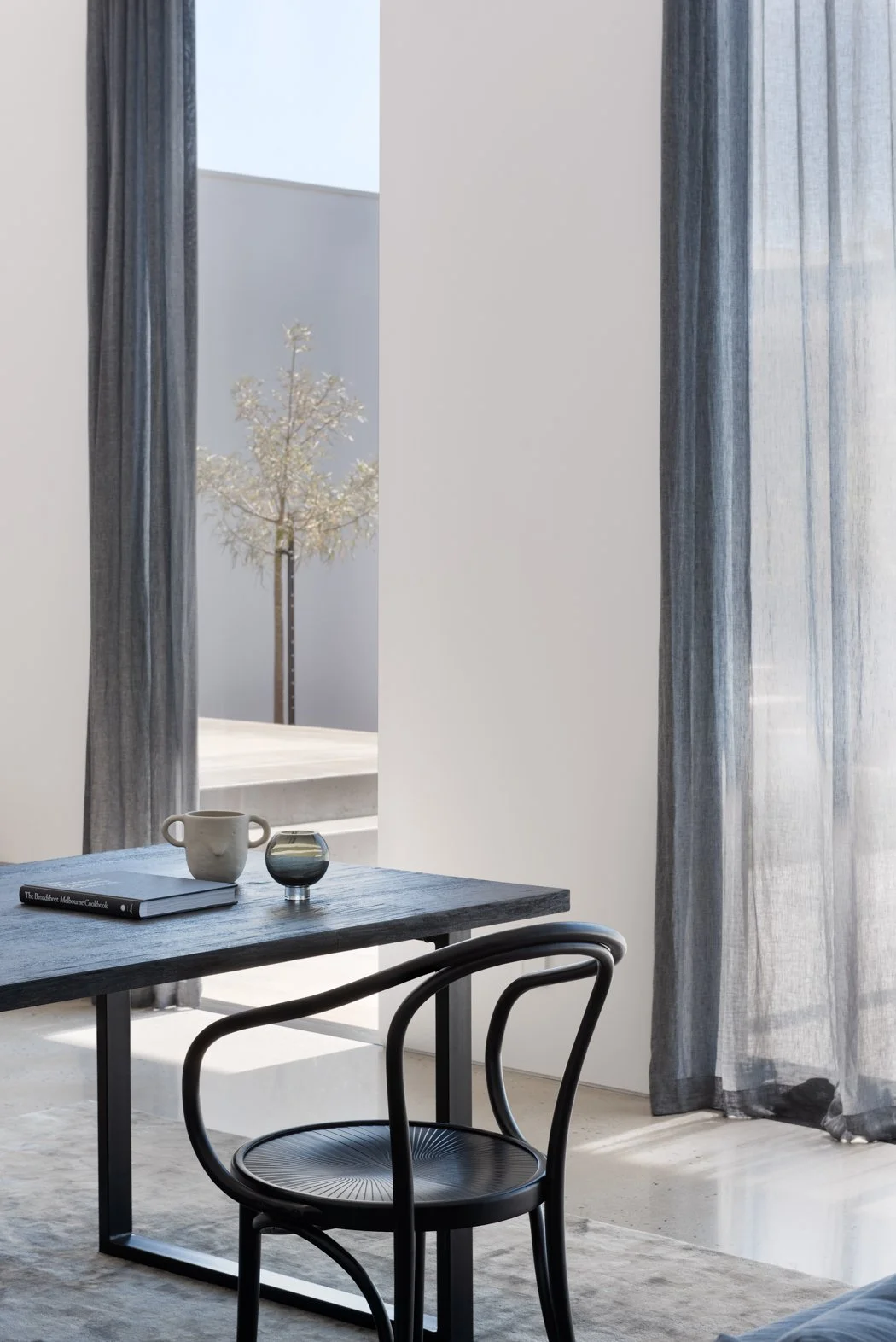 Or more subtle, like this minimal peaceful outlook.