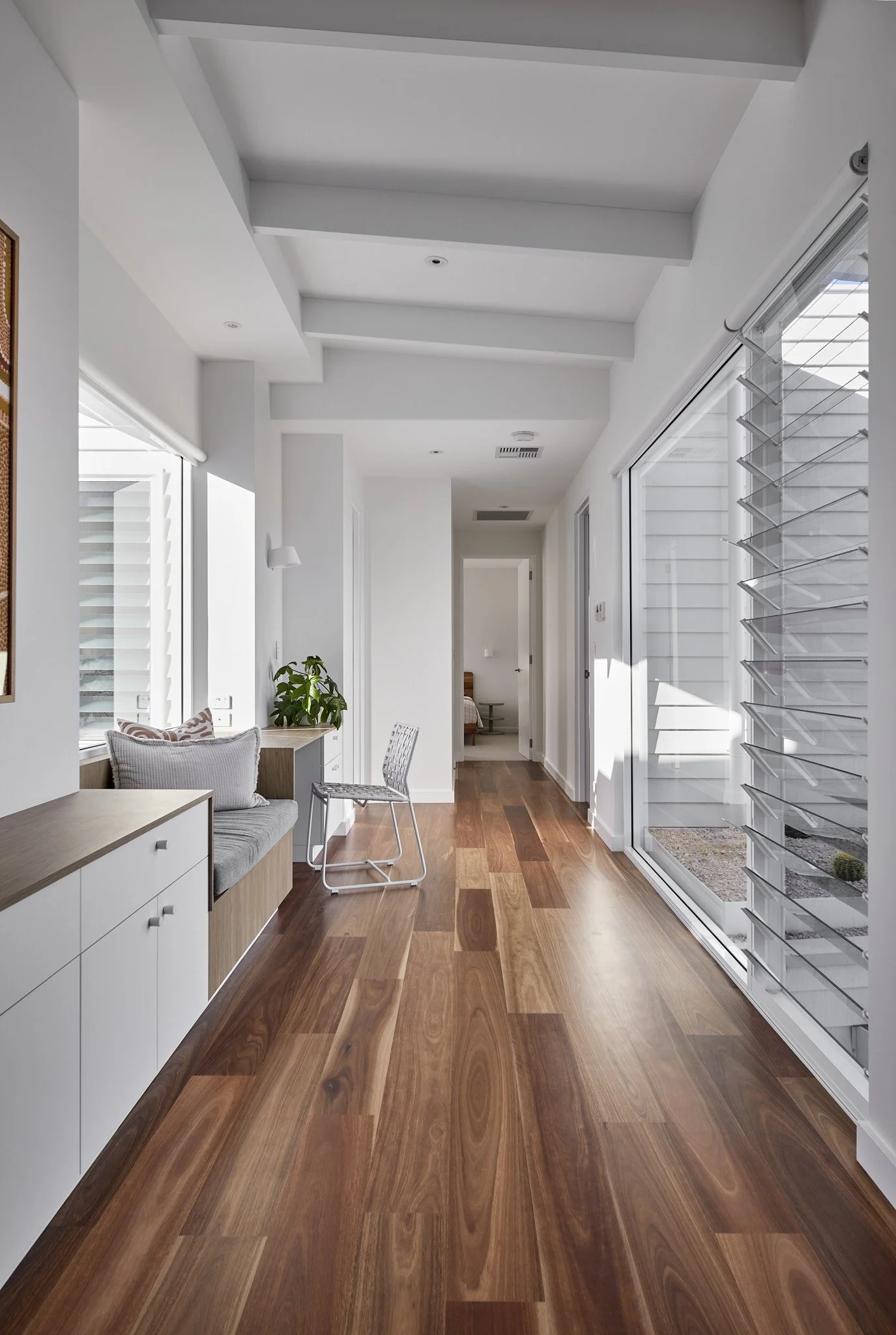 Single glazing is ideal for louvre windows 