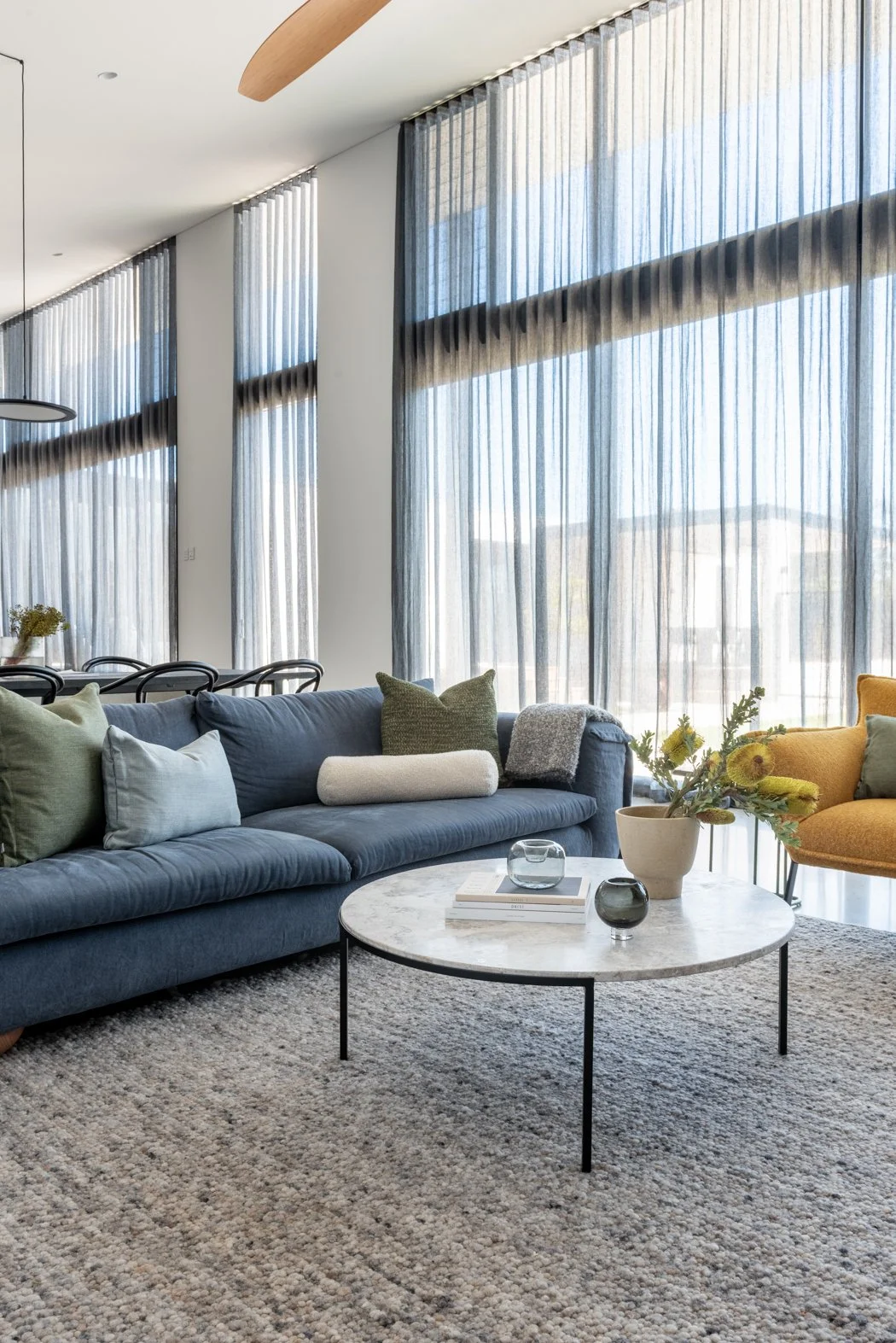 Made even more luxurious with a linen fabric.