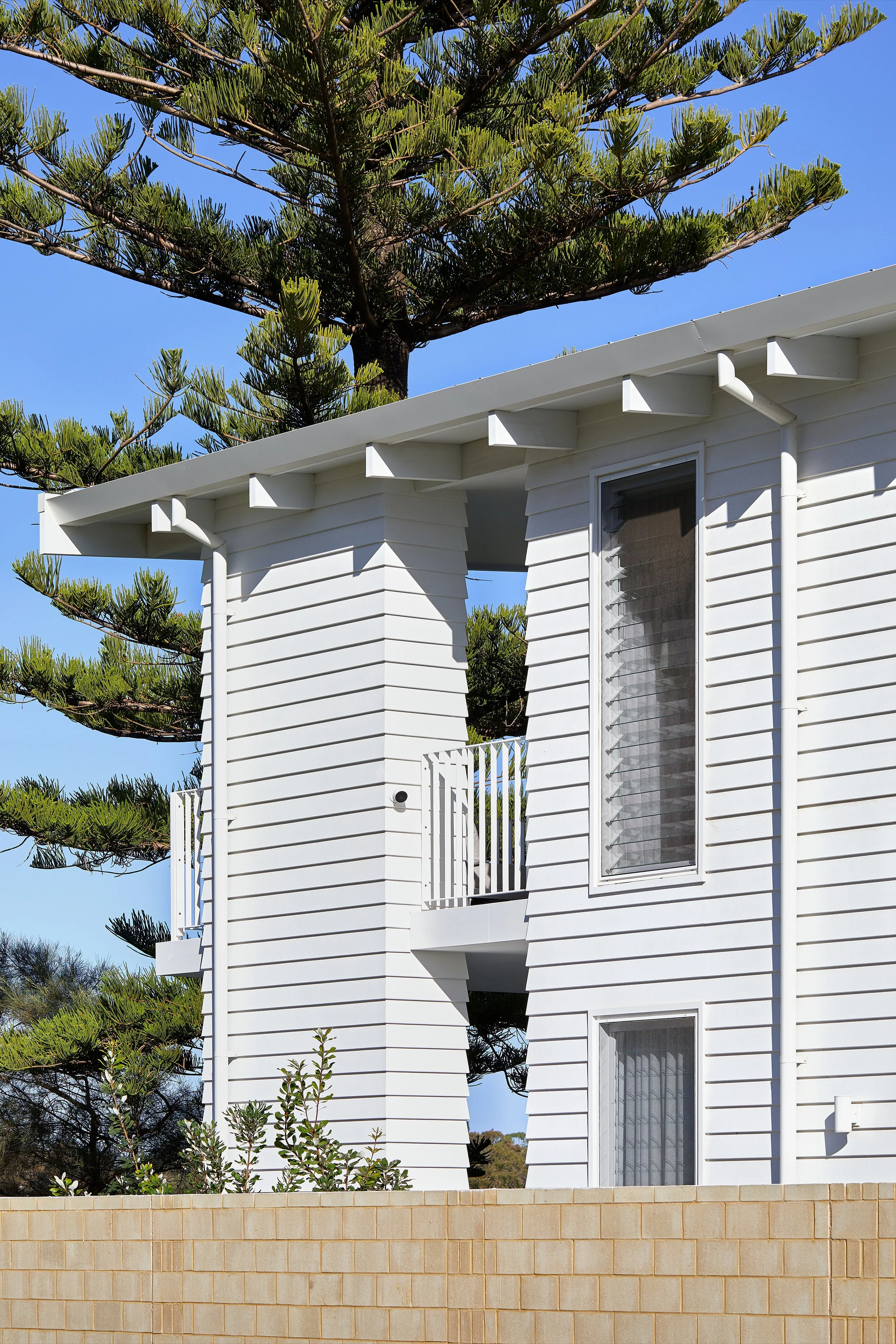 Custom gutters at Mandurah.