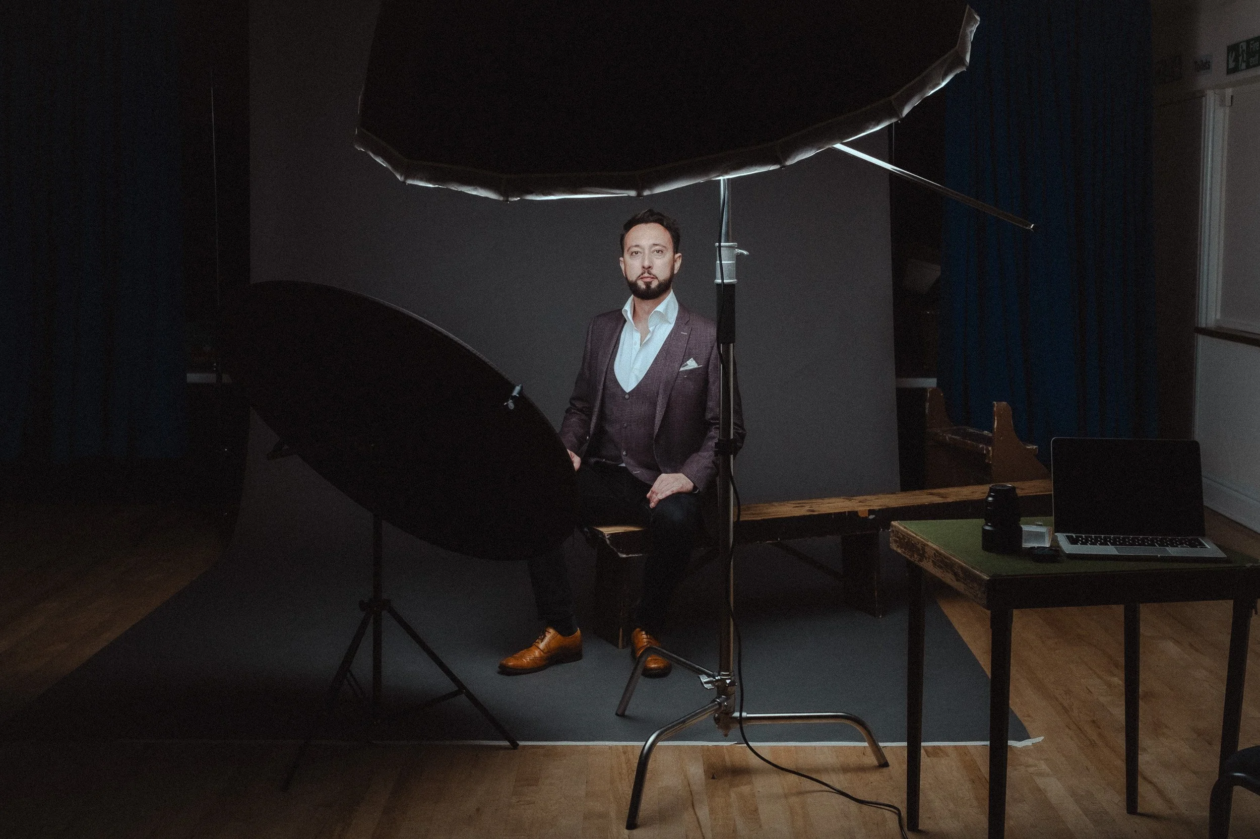 Mastering Portrait Lighting in the Studio: A Single Light Setup and Kodak Portra Preset Pack