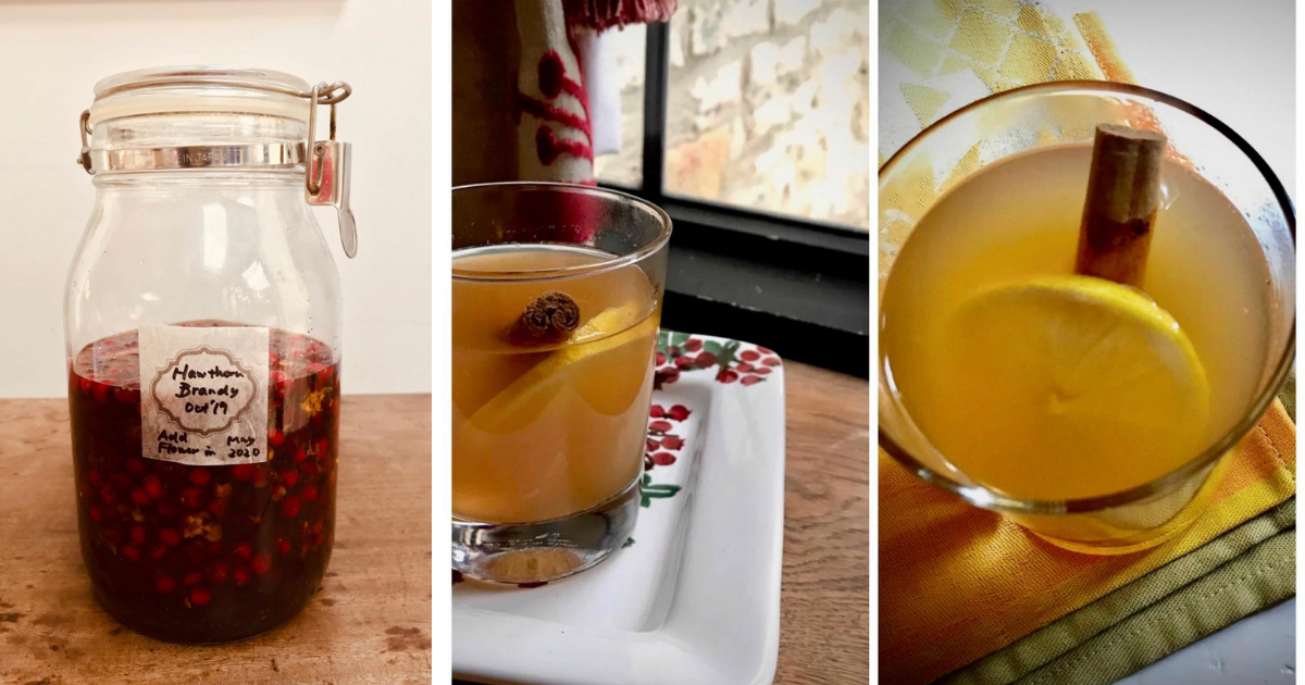 冬のイギリスの飲み物ホットトディ