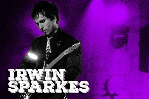 Irwin Sparkes is the lead guitarist/vocalist of The Hoosiers. Irwin is using our Pin Up: “This Greek beauty goes from 0-90 in 0 secs. It’s new & there’s no smoke without a fire, if you catch my drift”