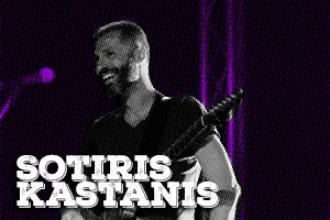 Sotiris Kastanis is a guitarist and composer who lives in Athens, Greece. He has collaborated with many Greek artists and bands. Sotiris is using Pin Up Fuzz and Ziggy Gold.