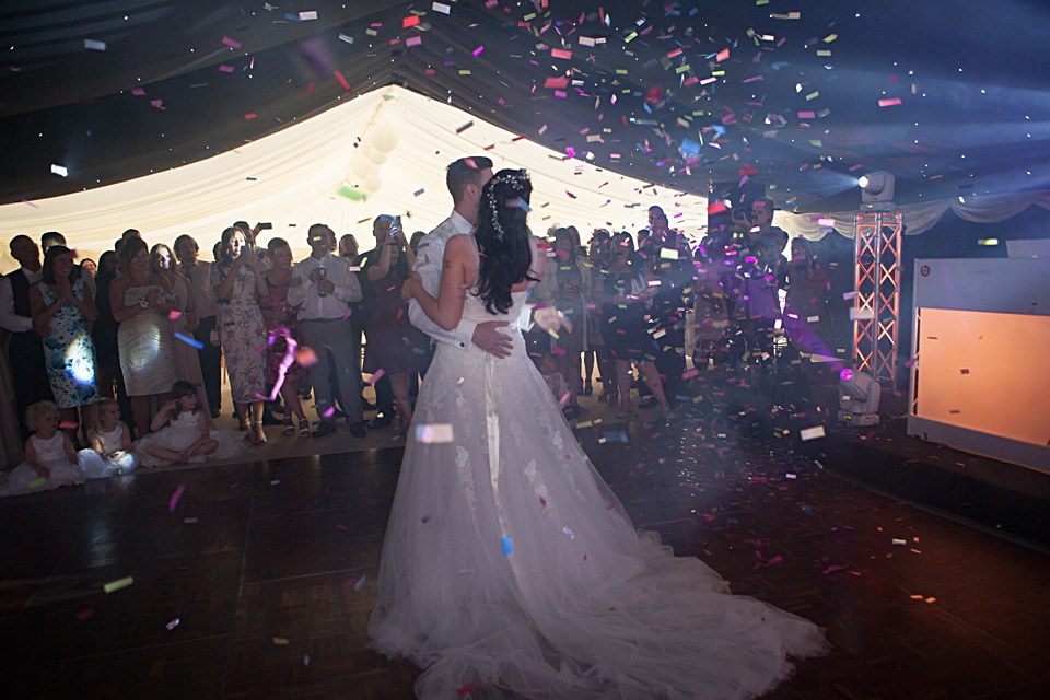 first dance, Cobham hall, wedding photography