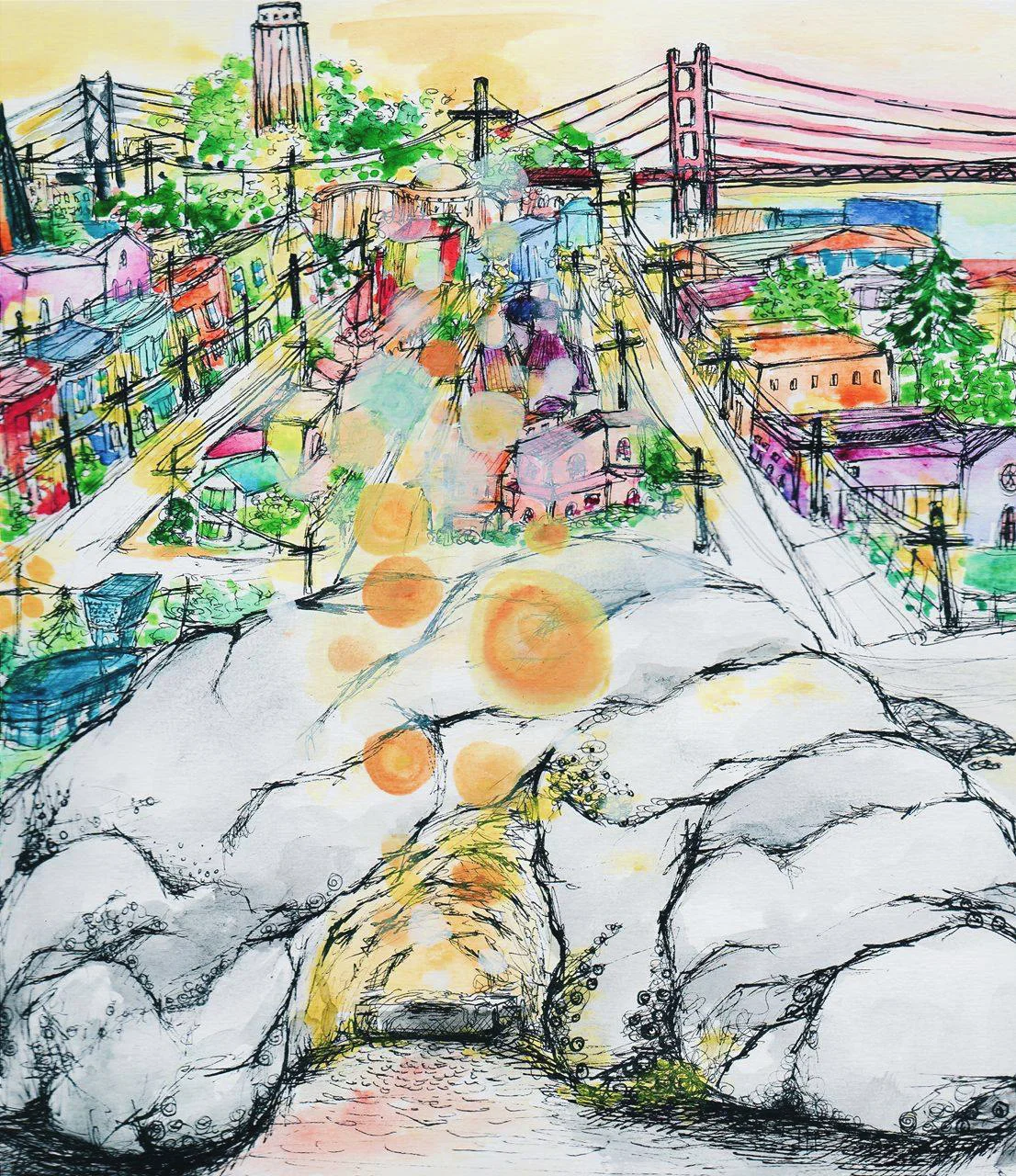 "God of the City" by Lily Xie