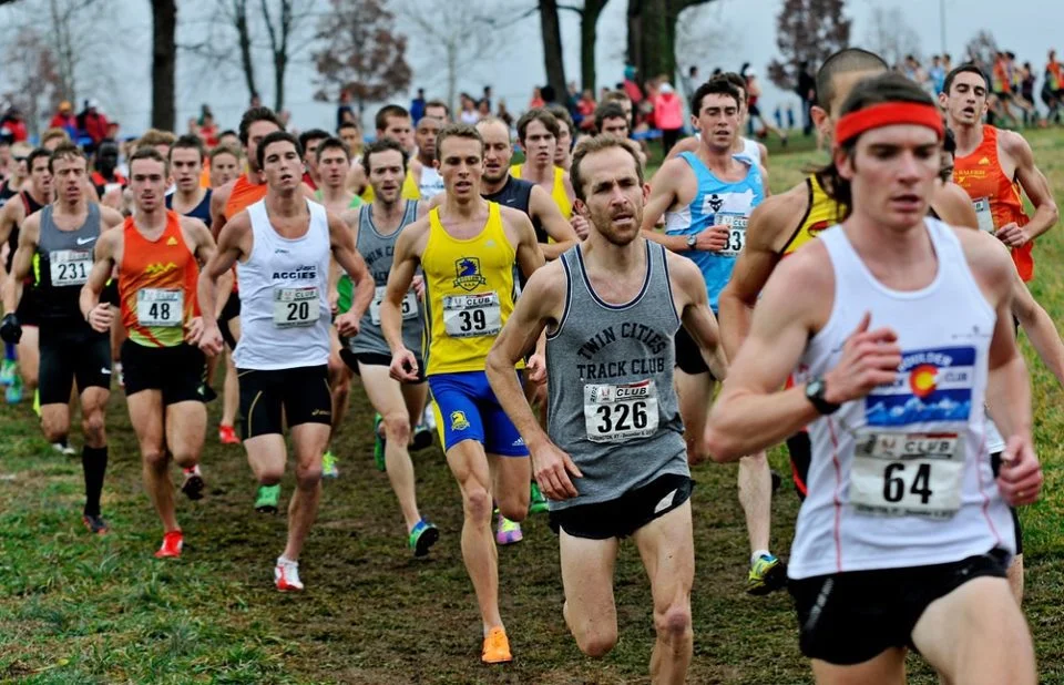 The start of the 2012 USATF CLub Cross Country Championships.