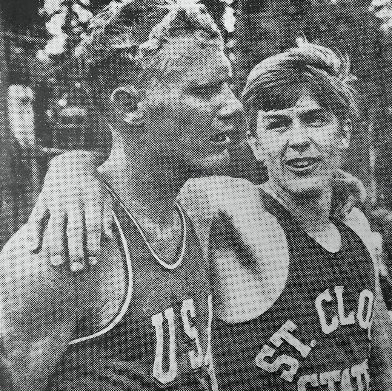 Van Nelson After making the Olympic 10,000 Meter Team. 