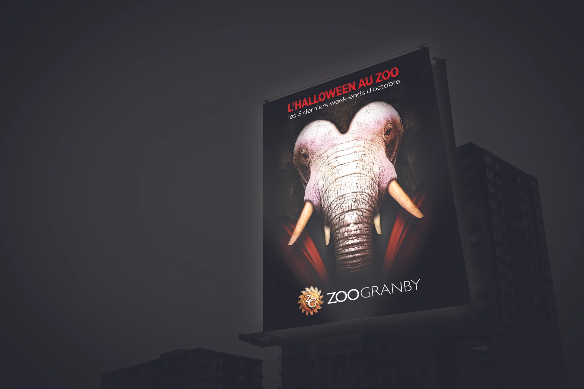 Campagne publicitaire, Halloween 2013.