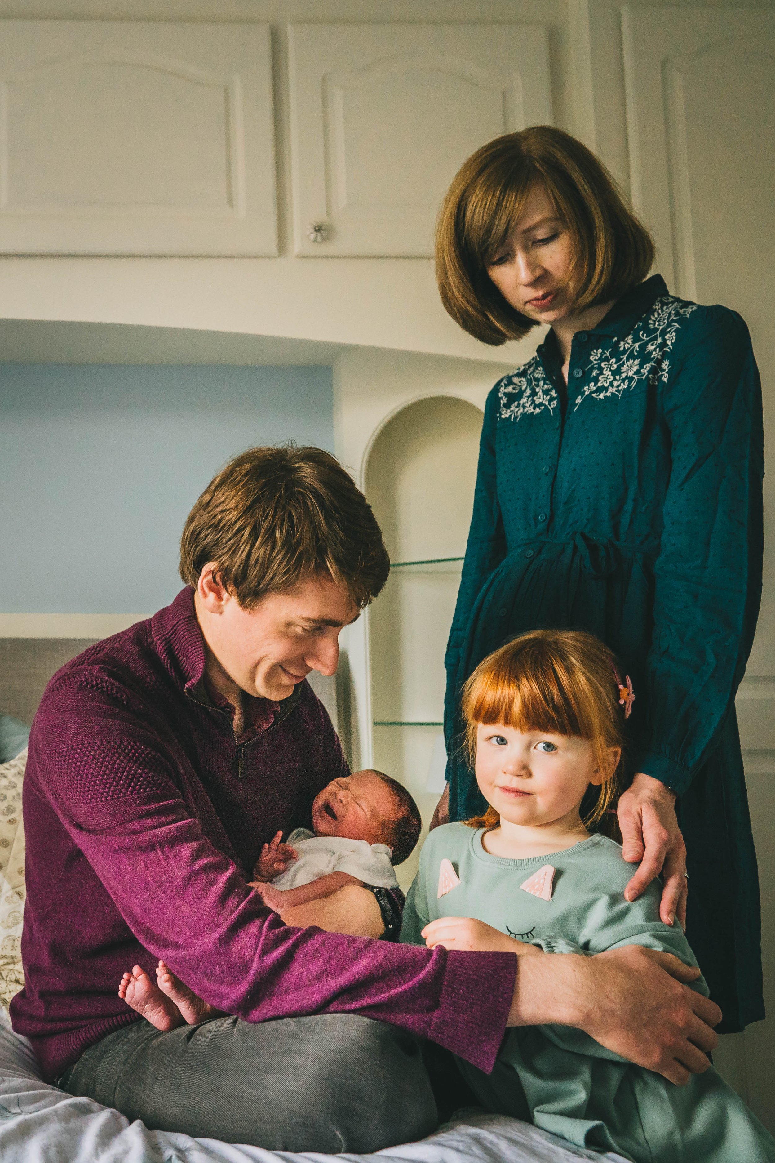 Newborn family photographer york