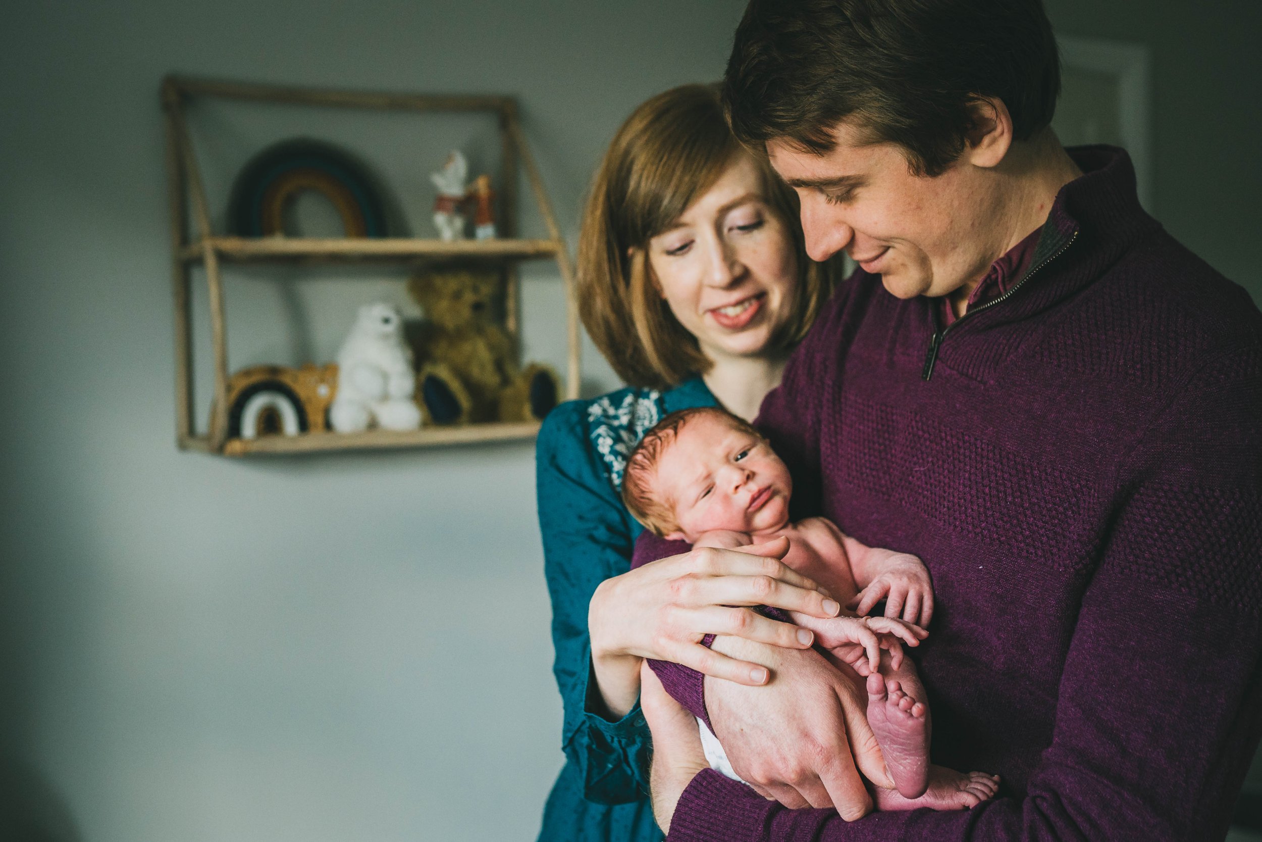 Newborn family photographer york