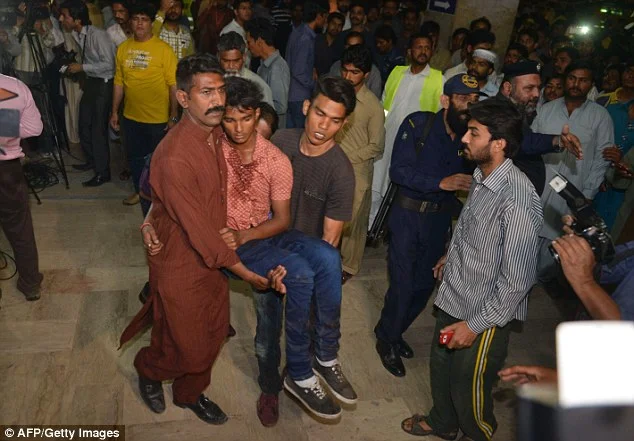 Easter attack on Christians in Pakistan.