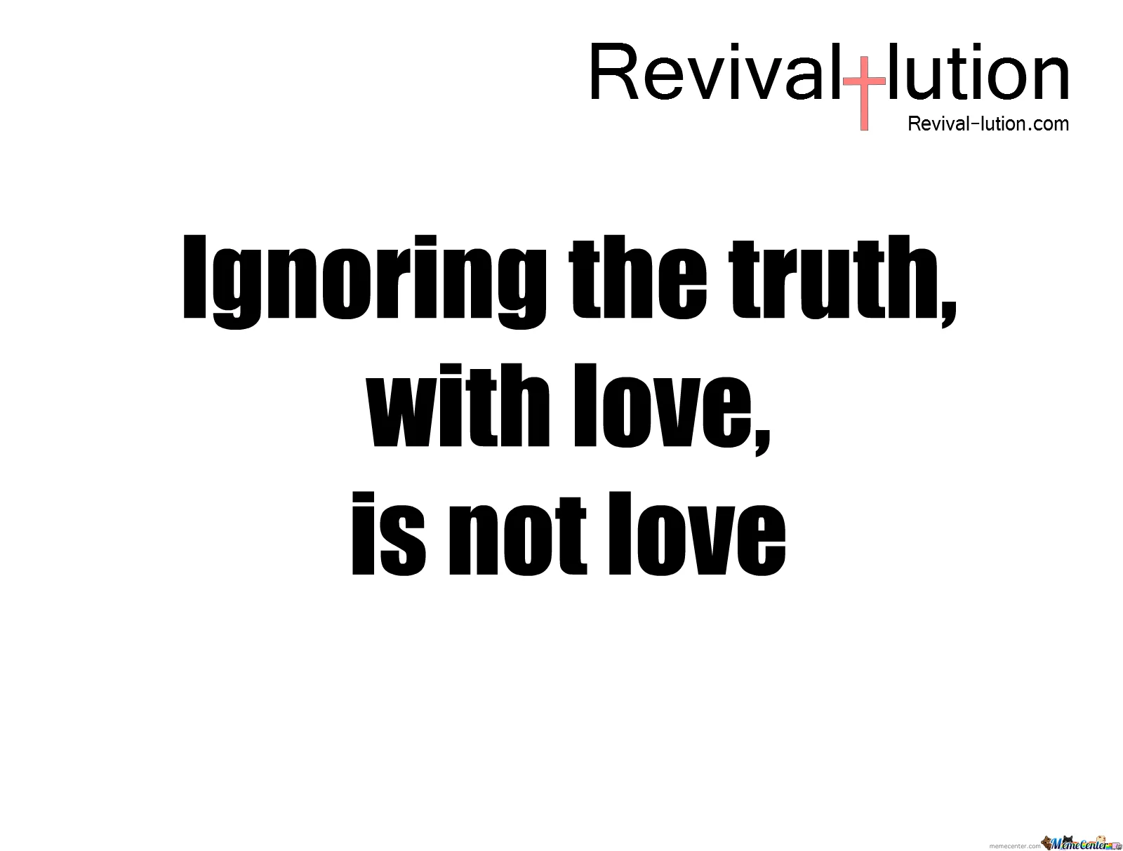Ignoring the truth