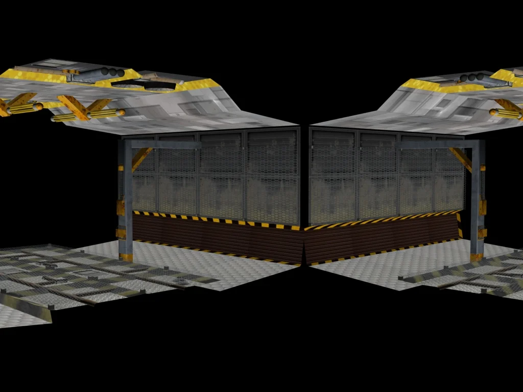 90° Corner Without Column