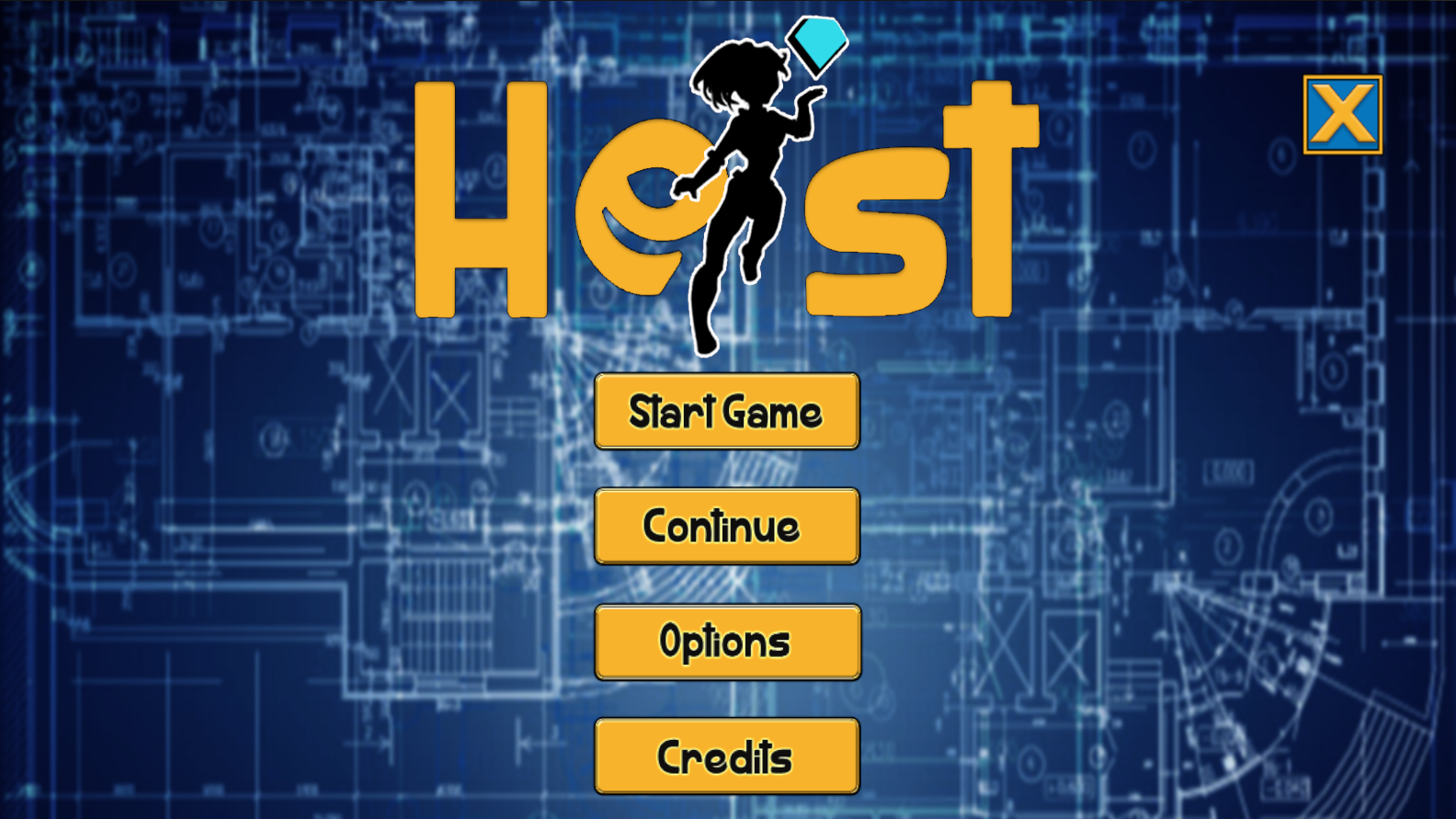 Heist Title Screen