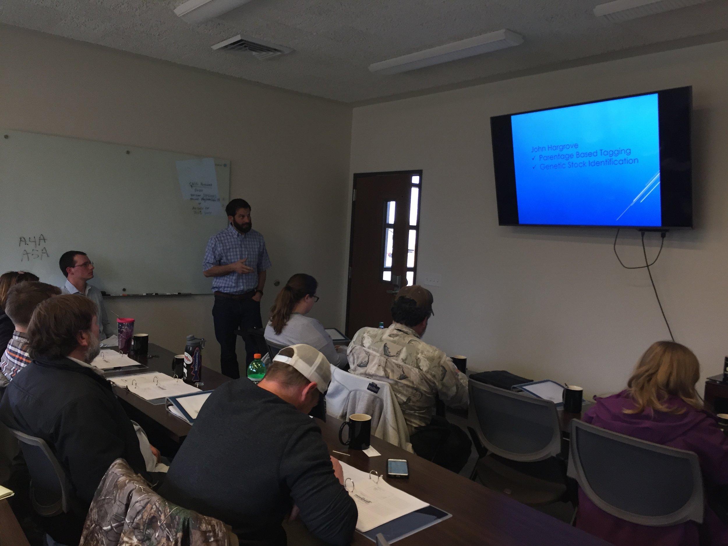 Dr. Hargrove discussing PBT and GSI