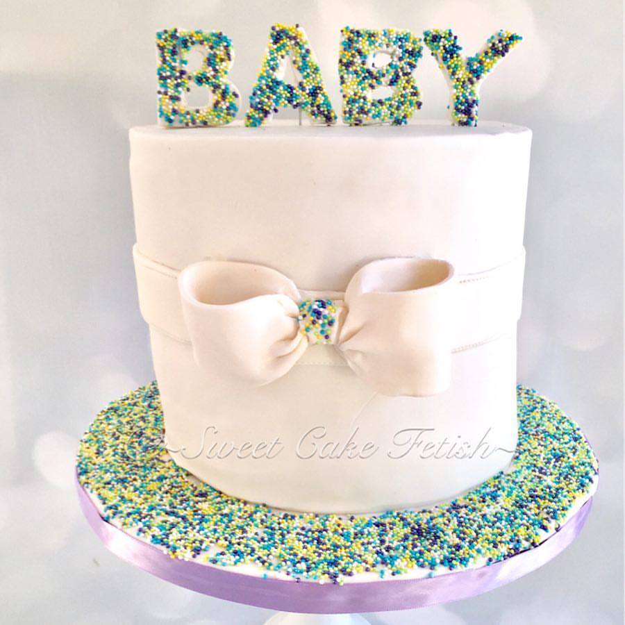 Baby Sprinkle Cake