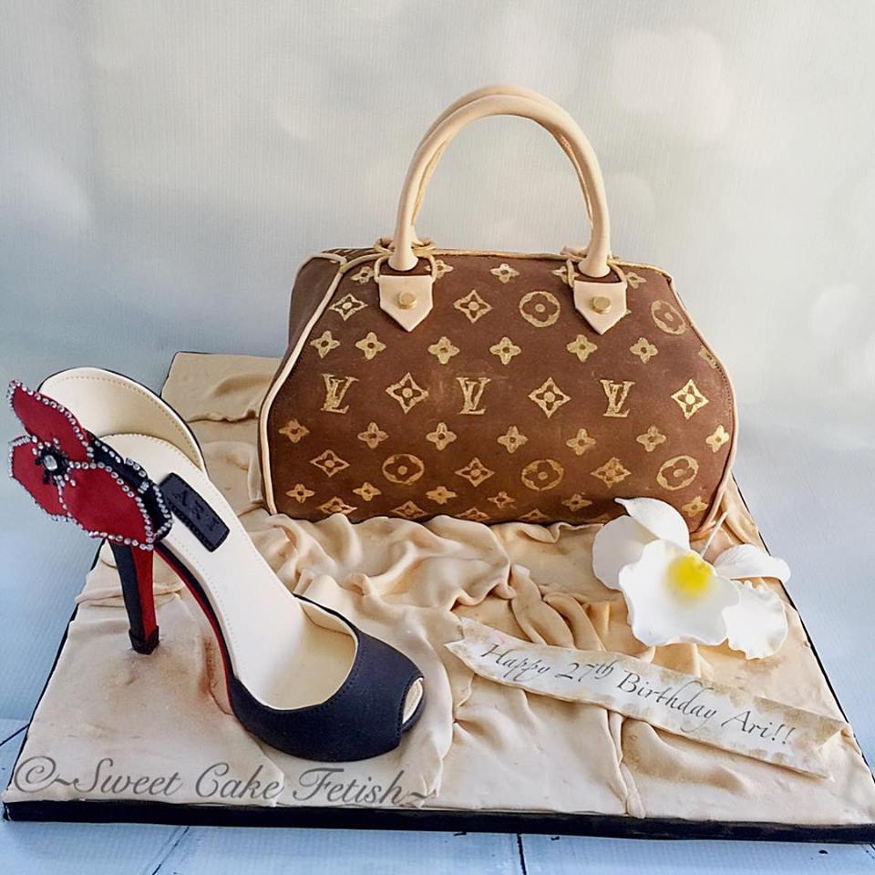 LV Purse cake — Blog — Sweet Cake Fetish