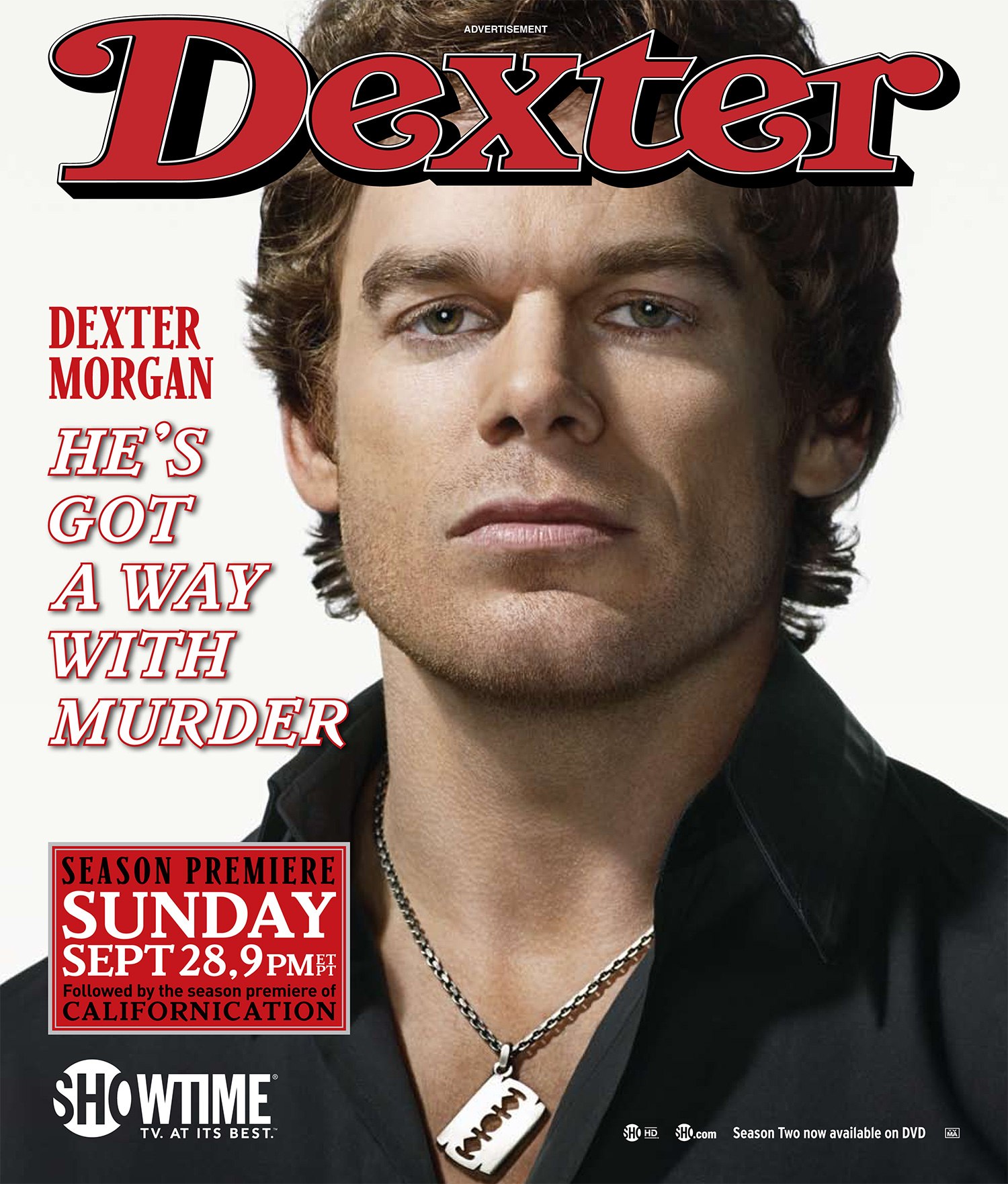 Dexter Season 3 Promo Card Promo 3 