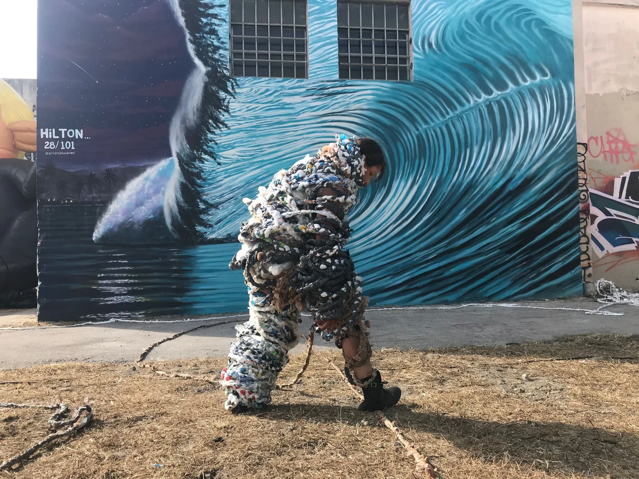 credit LITU, Performance is Alive as part of Satellite Art Show, Miami Arts Week 2019