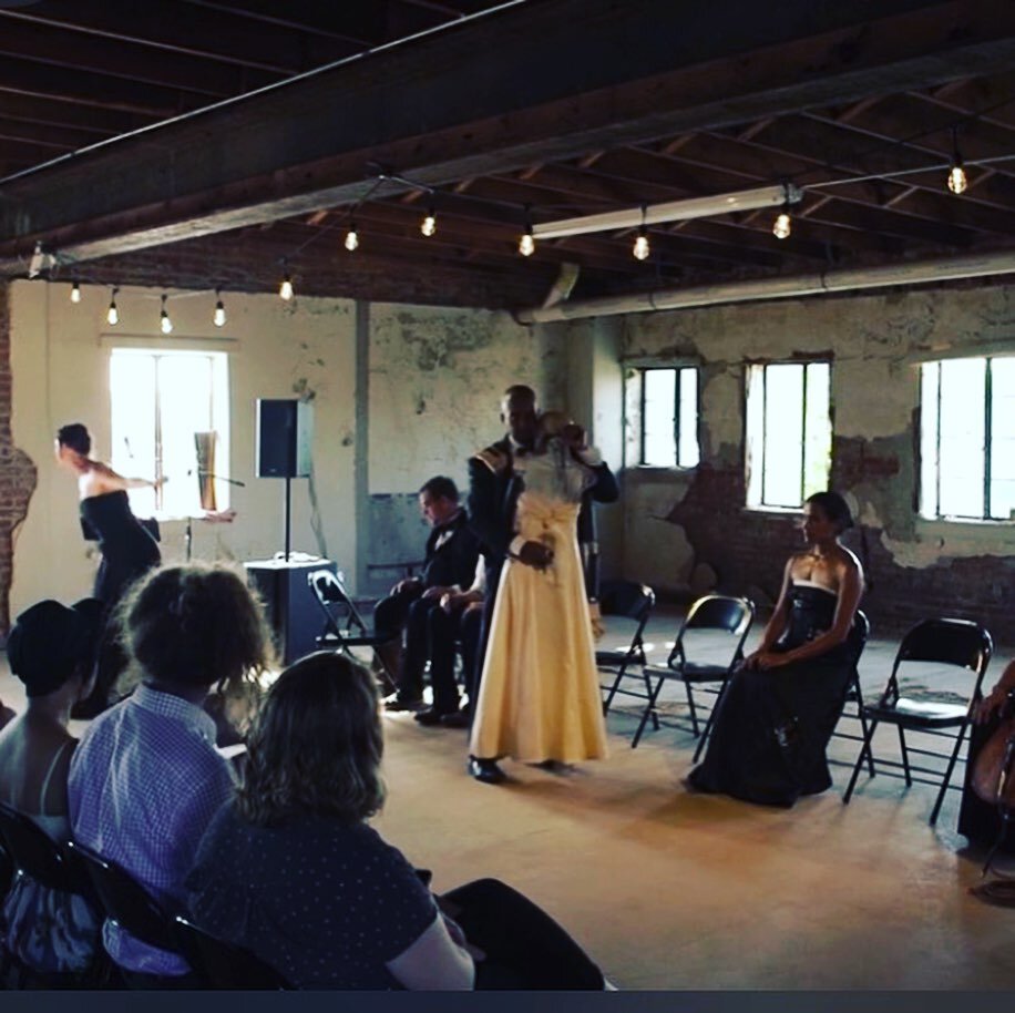 Last month&rsquo;s 2nd Friday got rained out pretty hard and so we (WA&amp; @suittsyouwrite ) are gonna have a FULL REPEAT of our LINE-UP from last month to give these great projects more air time!

Come over at dusk to check out *FOUR* NC-based arti