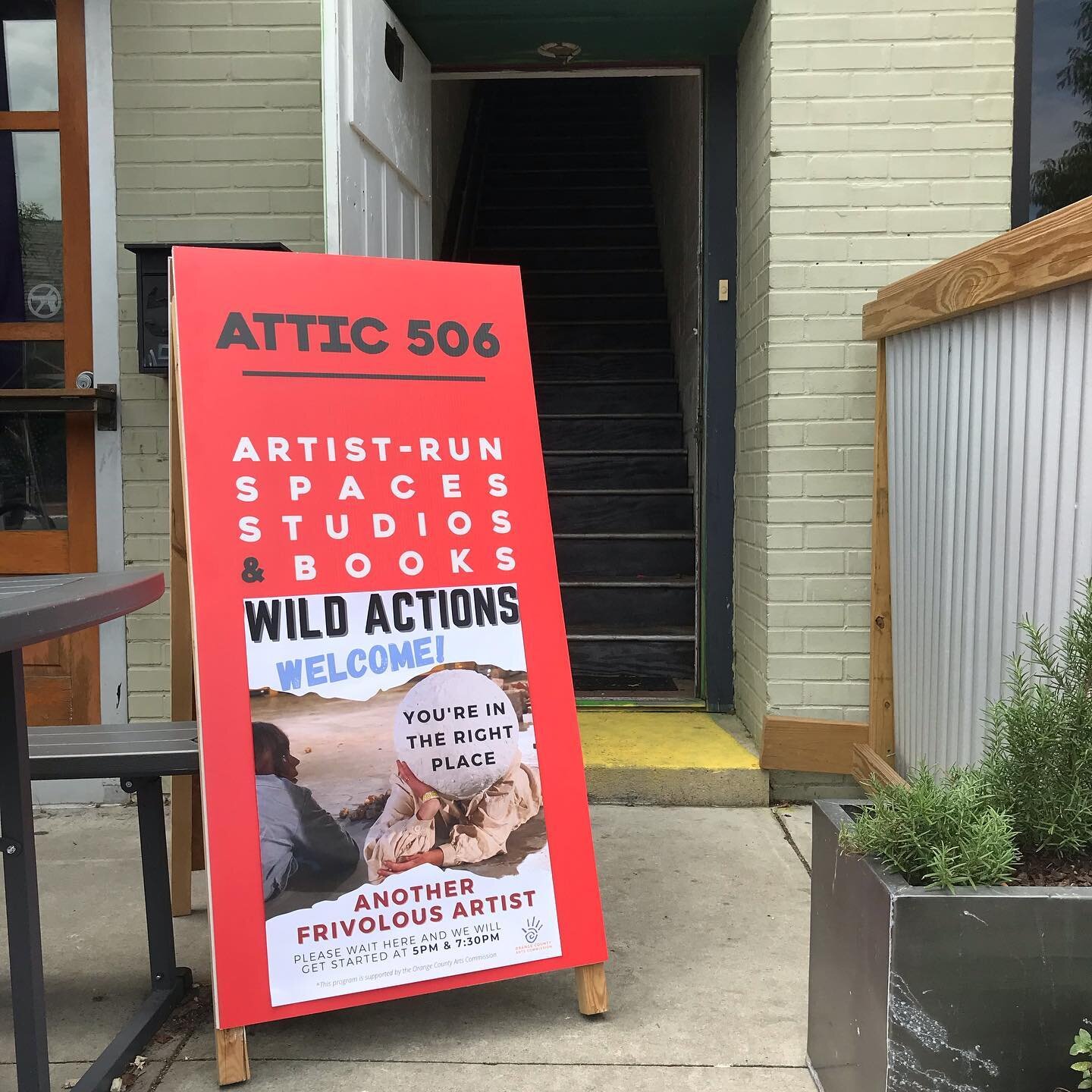 Well dang &mdash; an enormous thank you to everyone that came out for Wild Actions&rsquo; first event in 2021! 

@attic506 hosted us on their rooftop on Sunday June 6th for 2 rounds of Another Frivolous Artist - a short performance followed by a crit