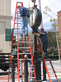 Bicknell Clock, Lawrence, MA