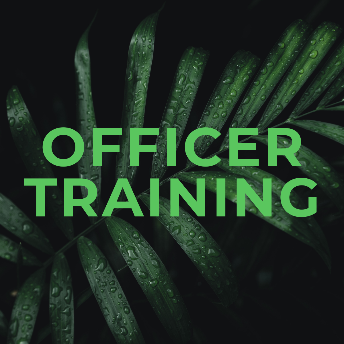 Officer Training 