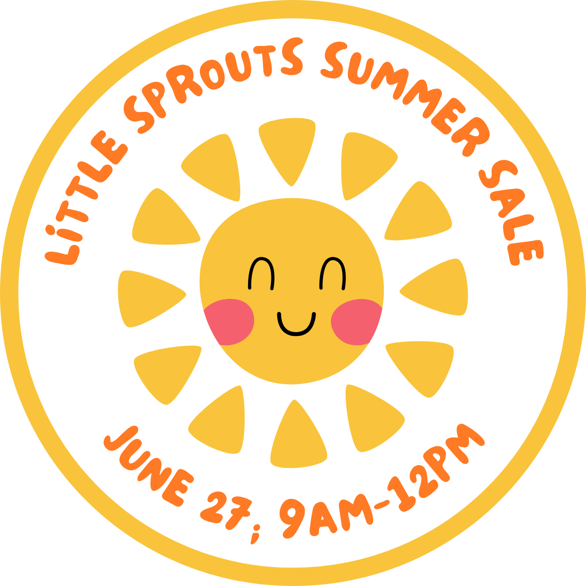 Little Sprouts Summer Sale
