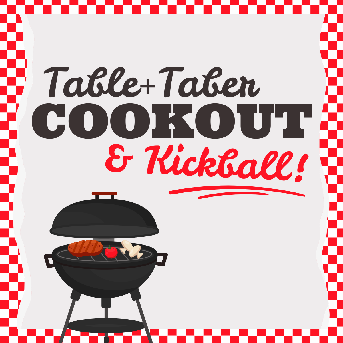 Cookout + Kickball