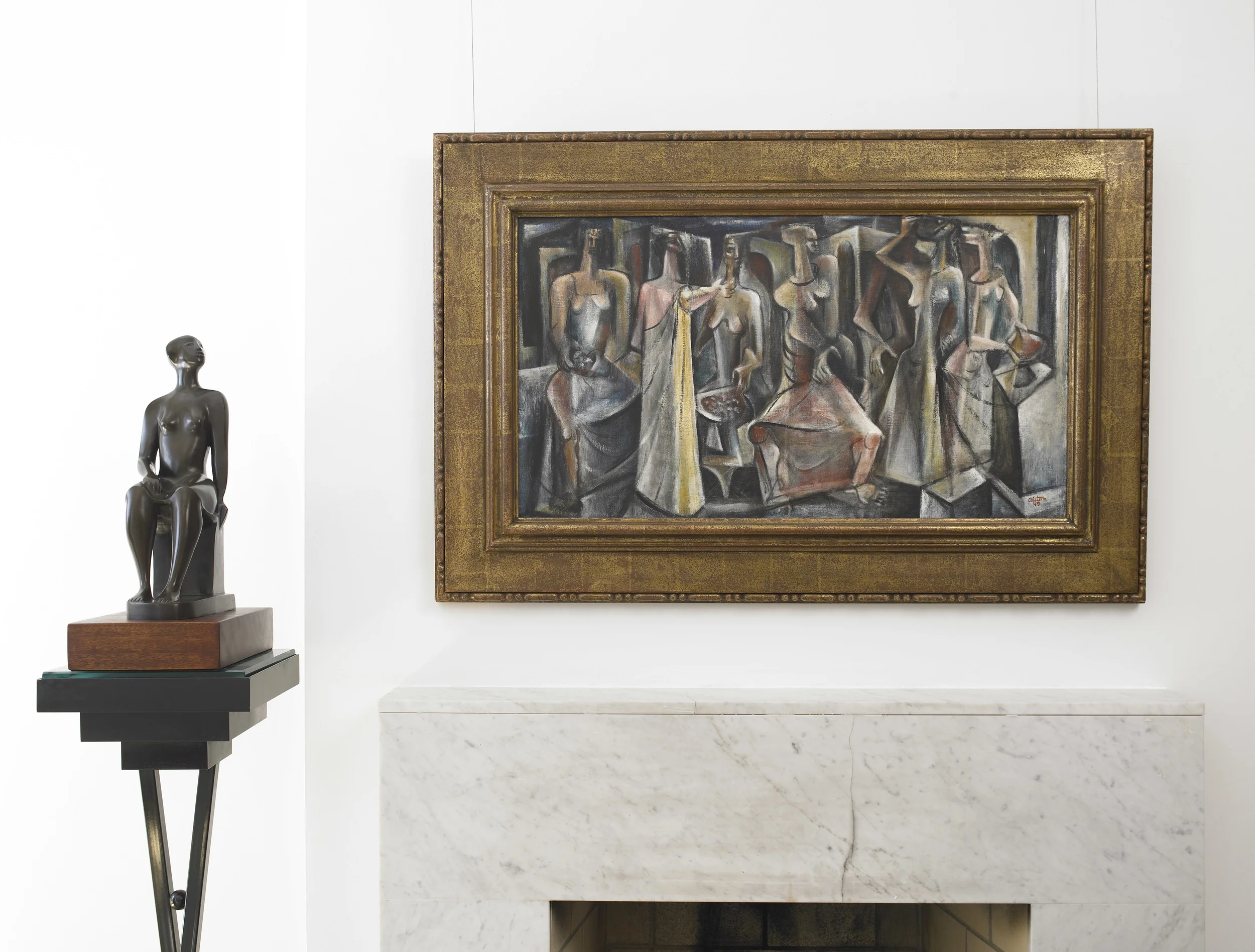 Untitled (Seven Figures) in situ, Vallarino Fine Art