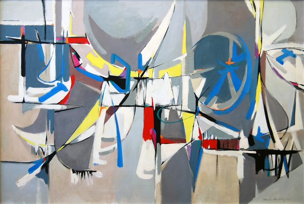 SOLD Sandia, 1953 , oil on canvas, 36 x 53 inches
