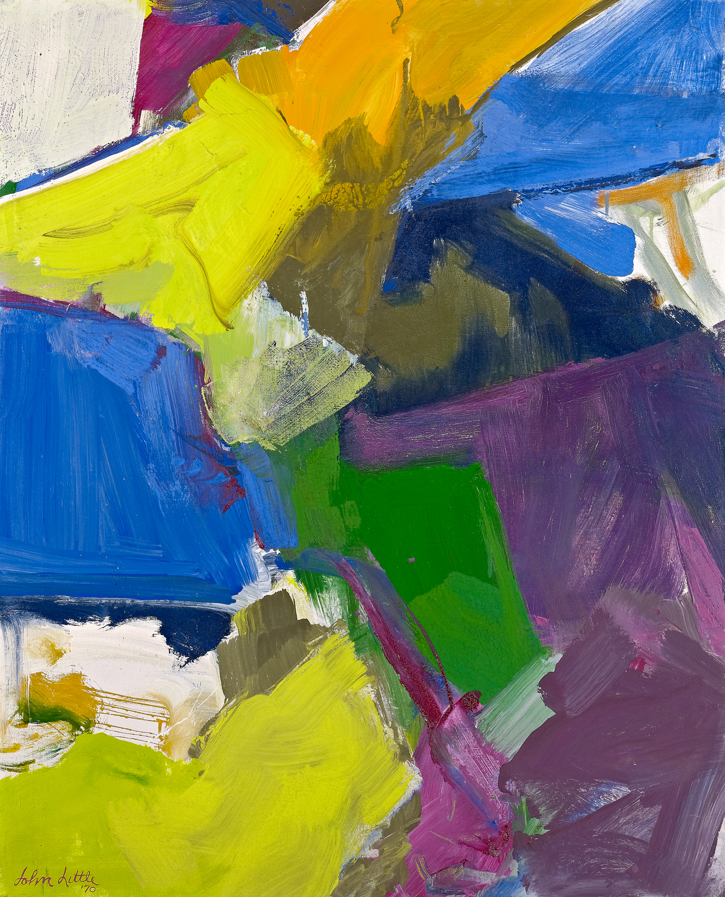 Will Curl, 1970 , oil on canvas, 32 x 26 inches