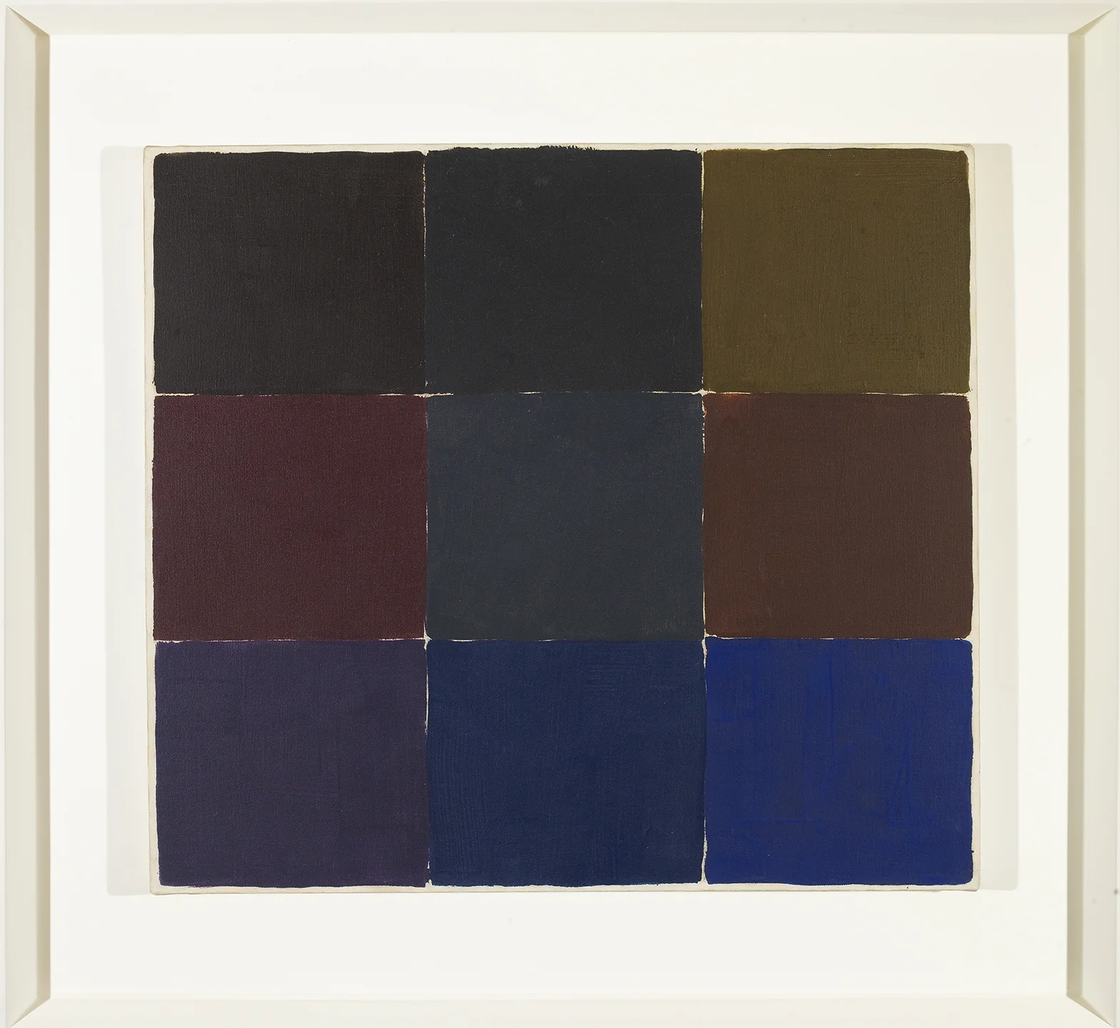 Untitled 1965 , acrylic on canvas, 21 3/4 x 24 inches