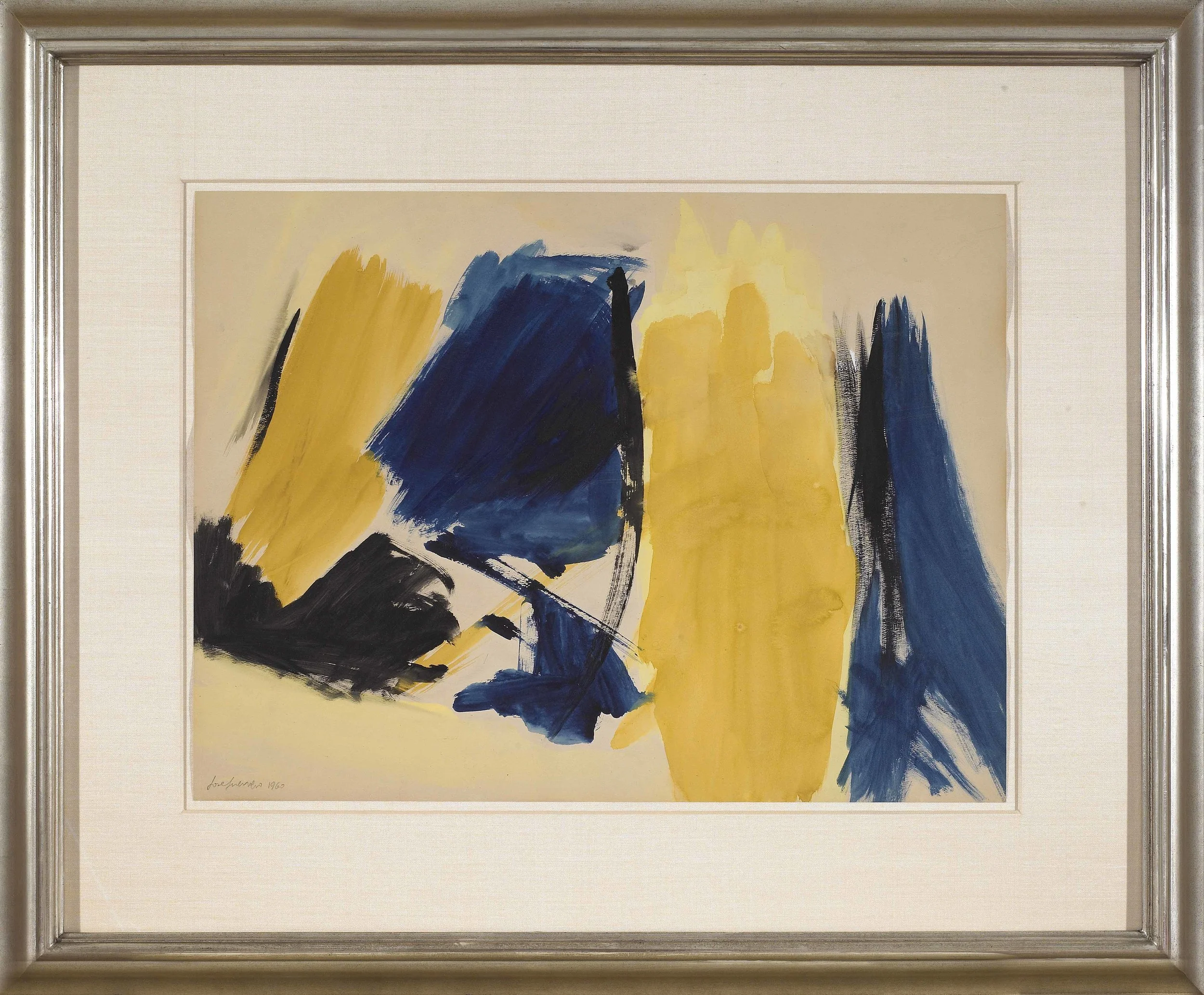 SOLD Untitled, 1960 , gouache on paper, 19 x 25 inches
