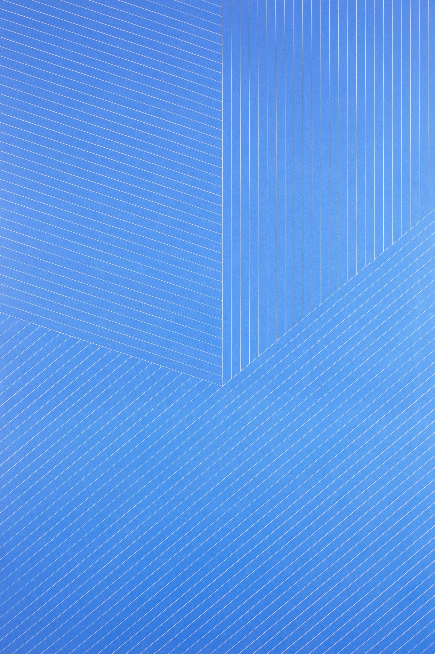 SOLD Decisions Decisions, 2014 , painter's tape on sheetrock in artist's frame, 72 5/8 x 48 5/8 inches
