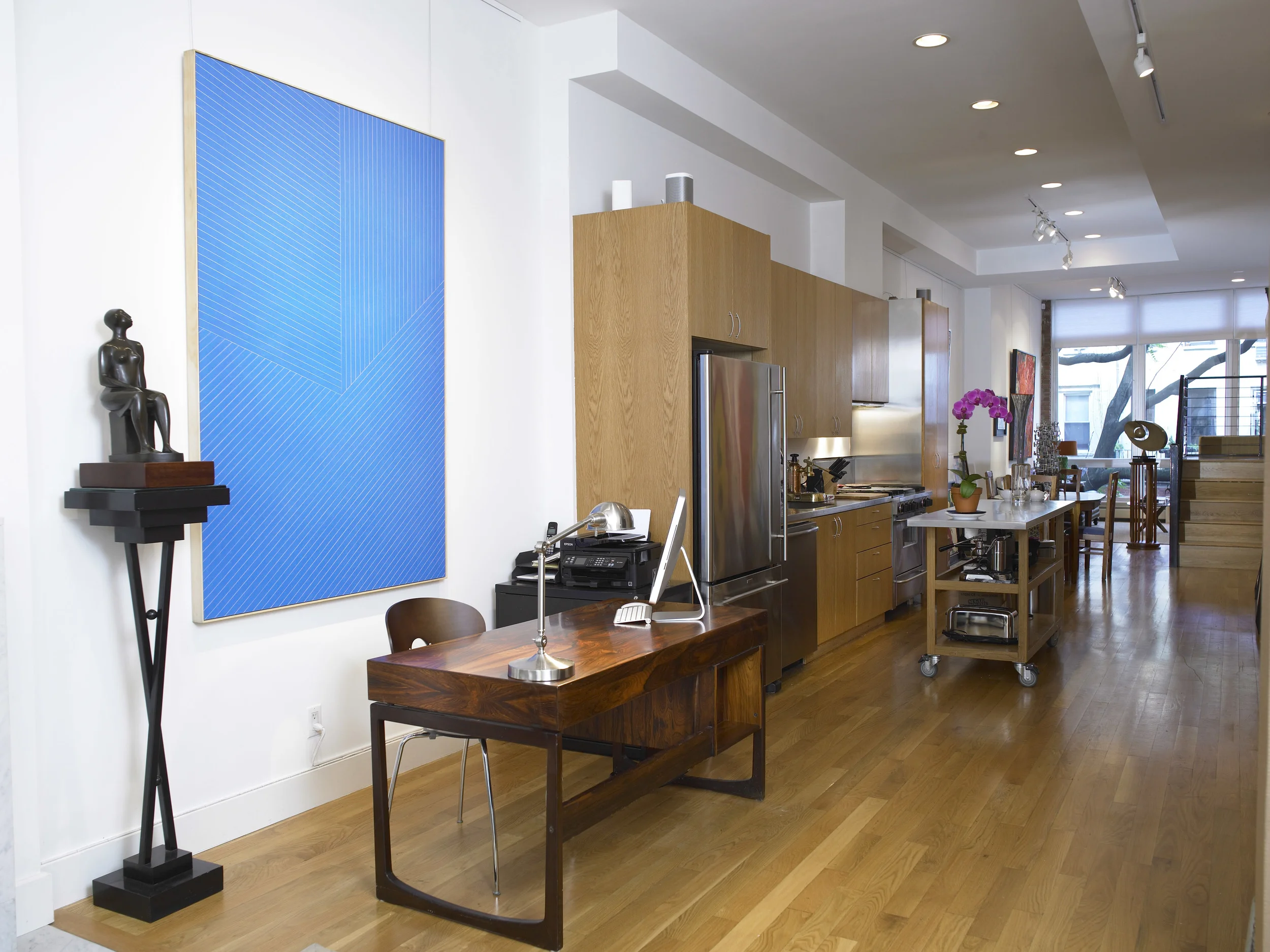 Decisions Decisions installed at Vallarino Fine Art, New York