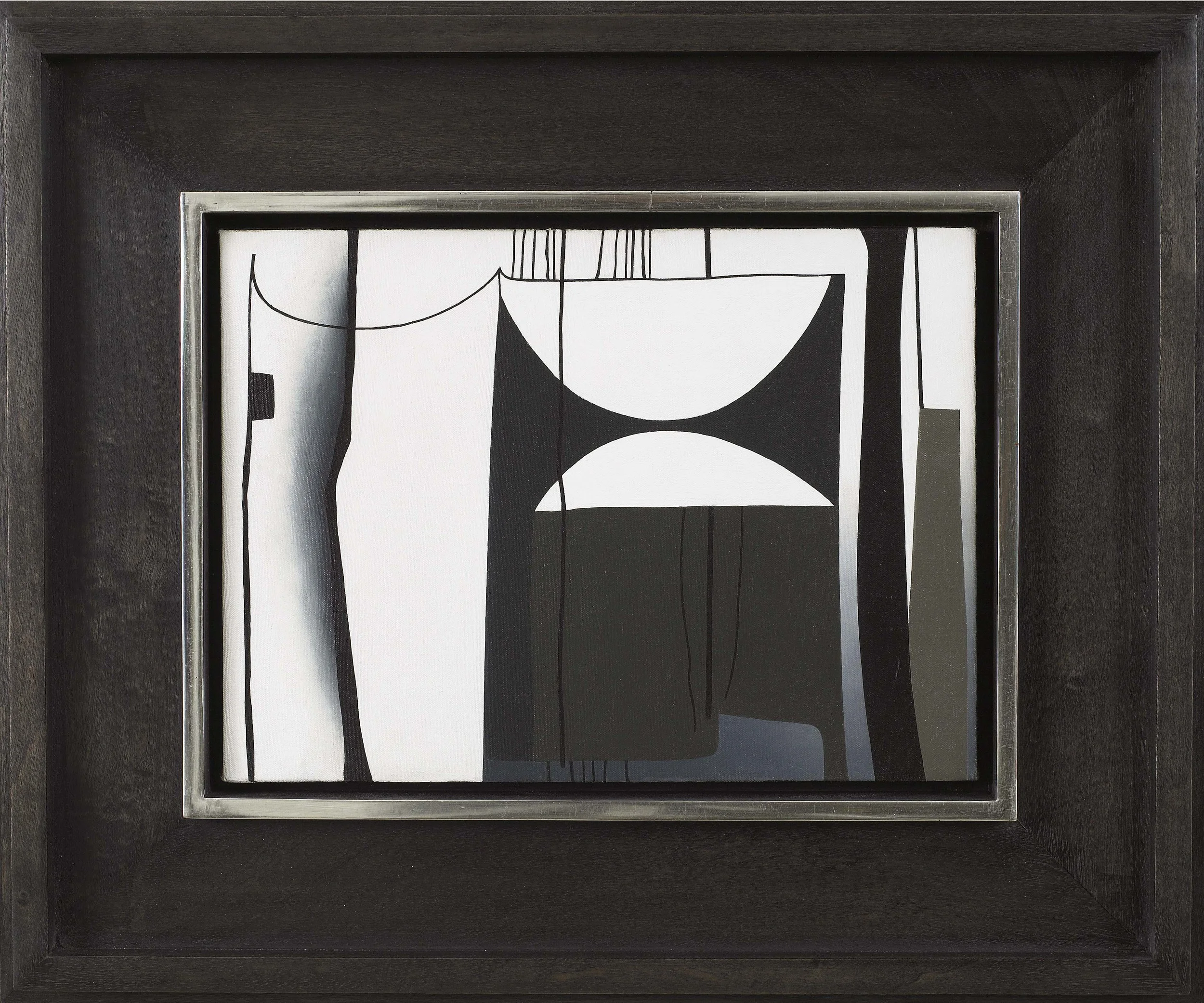 SOLD Painting 1962 (IX) , oil on canvas, 9 1/2 x 113 inches
