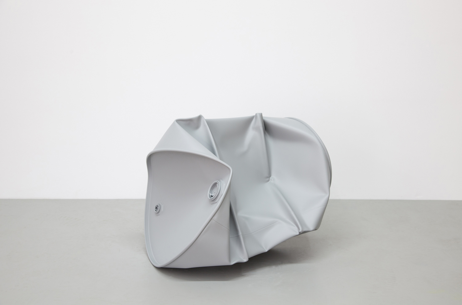 Knocked Down, 2013 , acrylic on steel, 20 1/2 x 18 3/4 inches
