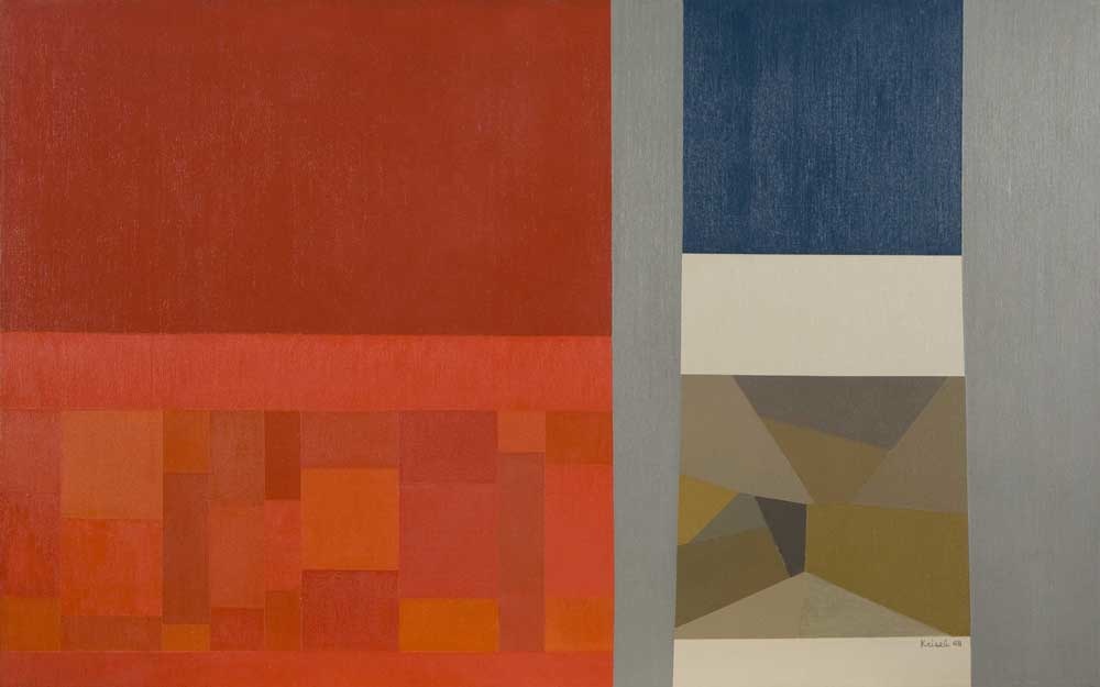 Untitled, 1968 , oil on canvas, 30 x 48 inches