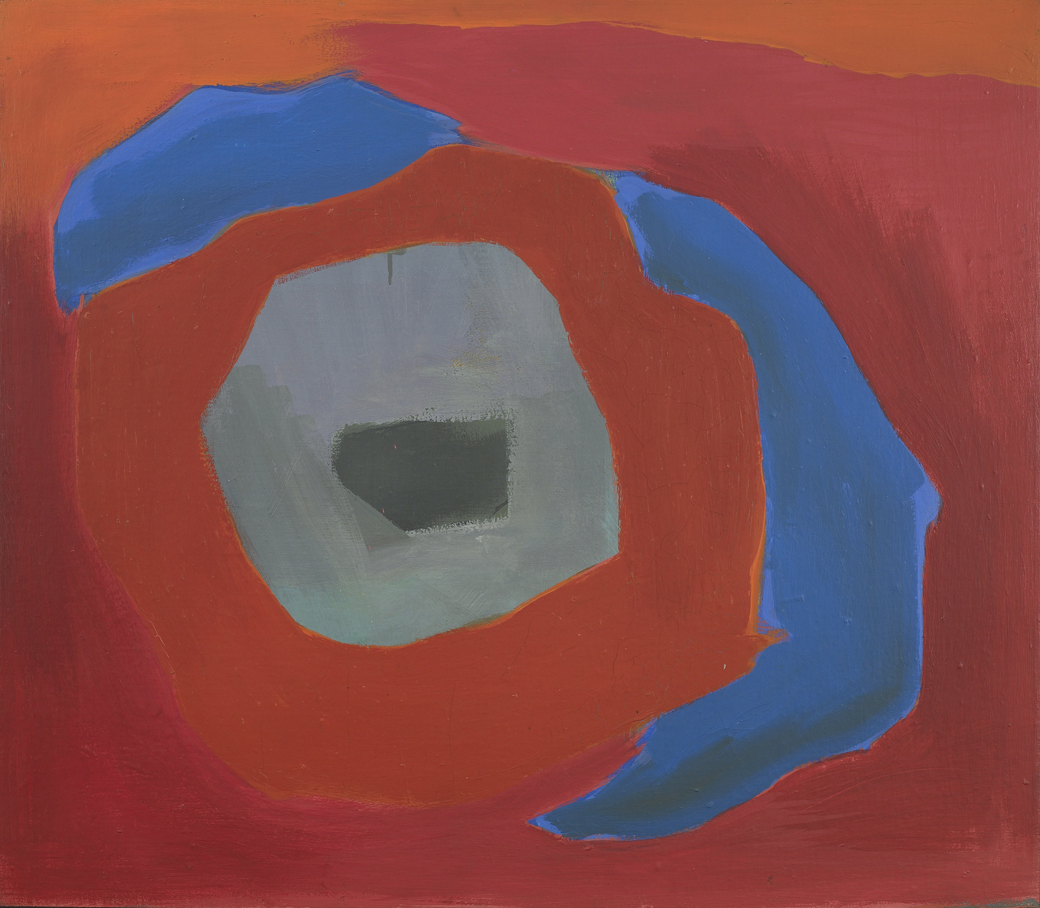 Esteban Vicente, Untitled (Bridgehampton) , 1967, oil on canvas, 28 x 32 inches