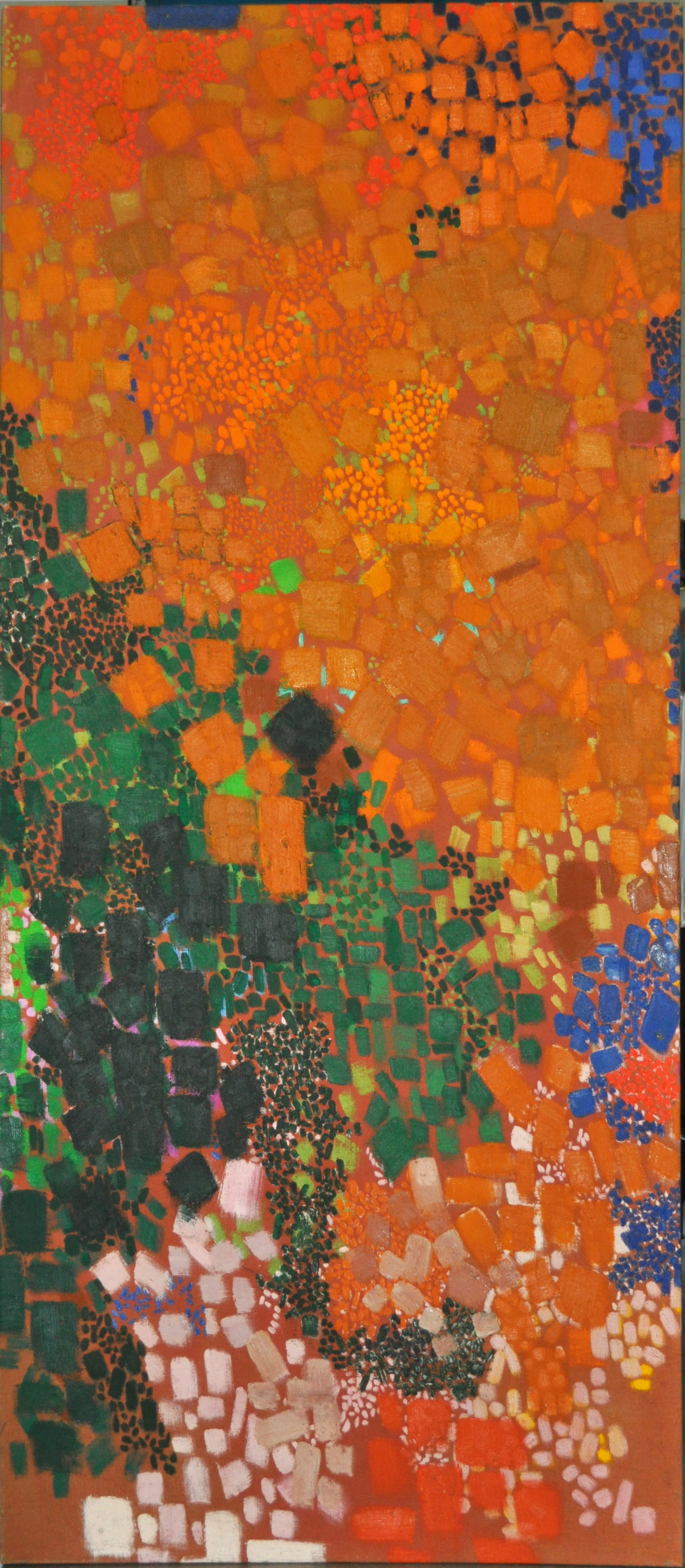 Untitled, 1962 , oil on canvas, 81 1/2 x 35 1/2 inches
