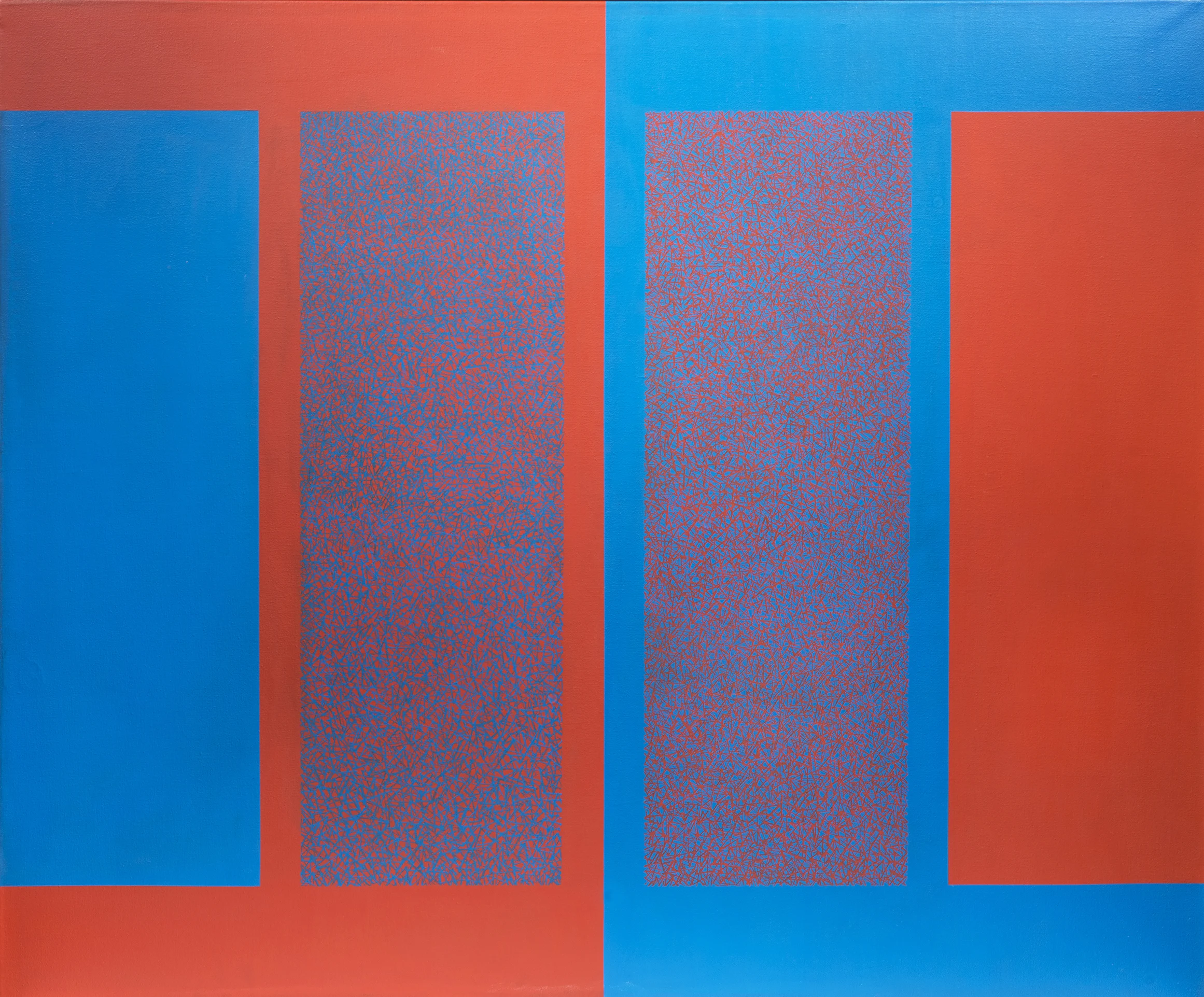 Ambivalence Series 2 - No. 1, 1964 , Acrylic on canvas, 50 x 60 inches