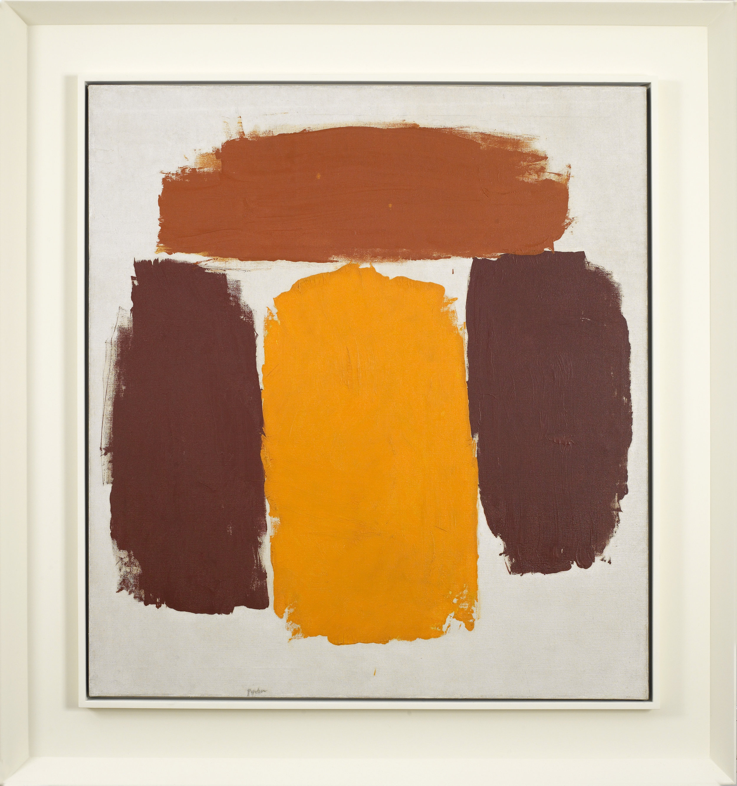 Untitled, 1963 , Oil on canvas, 34 x 31 inches
